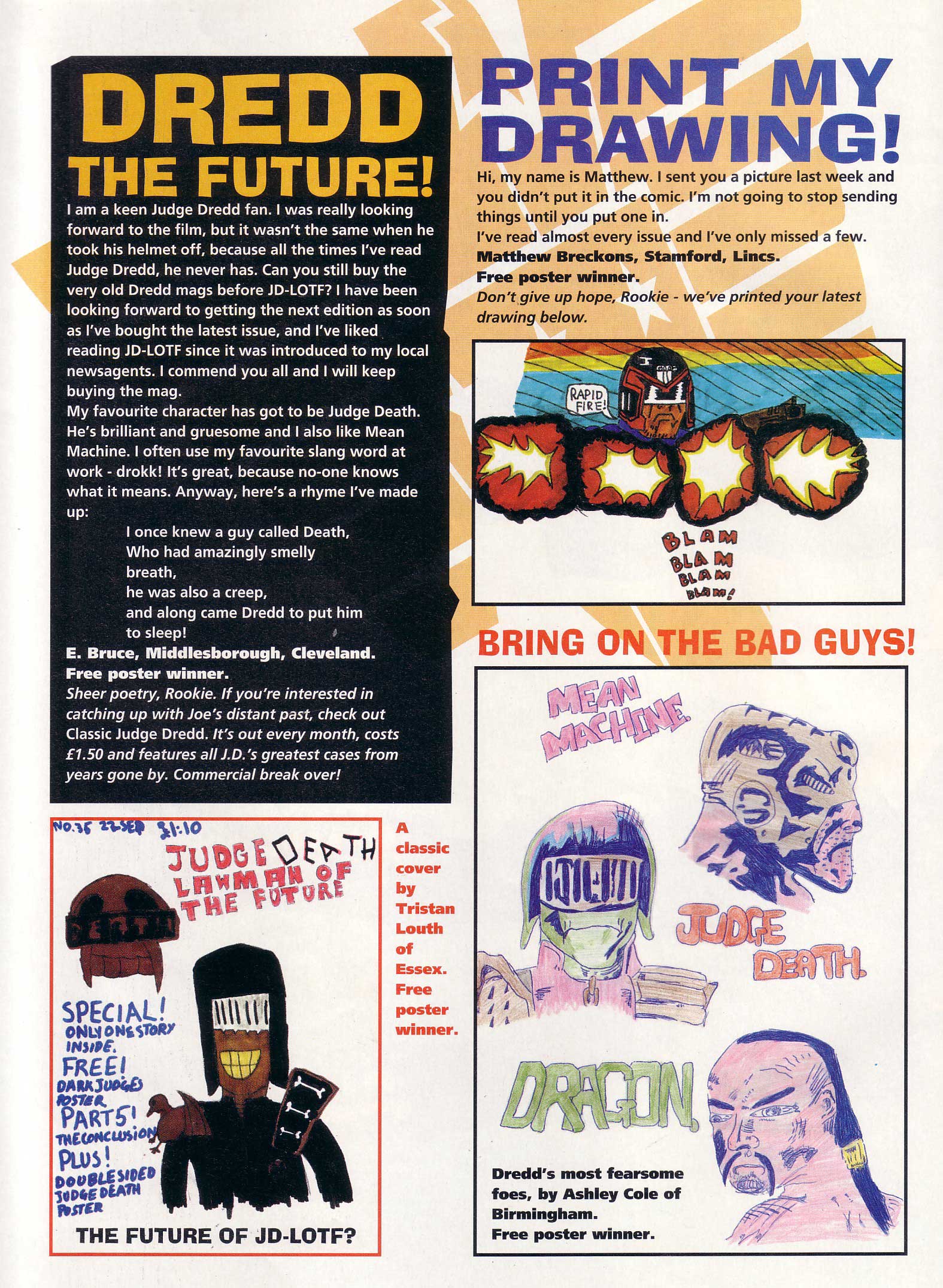 Read online Judge Dredd Lawman of the Future comic -  Issue #22 - 17