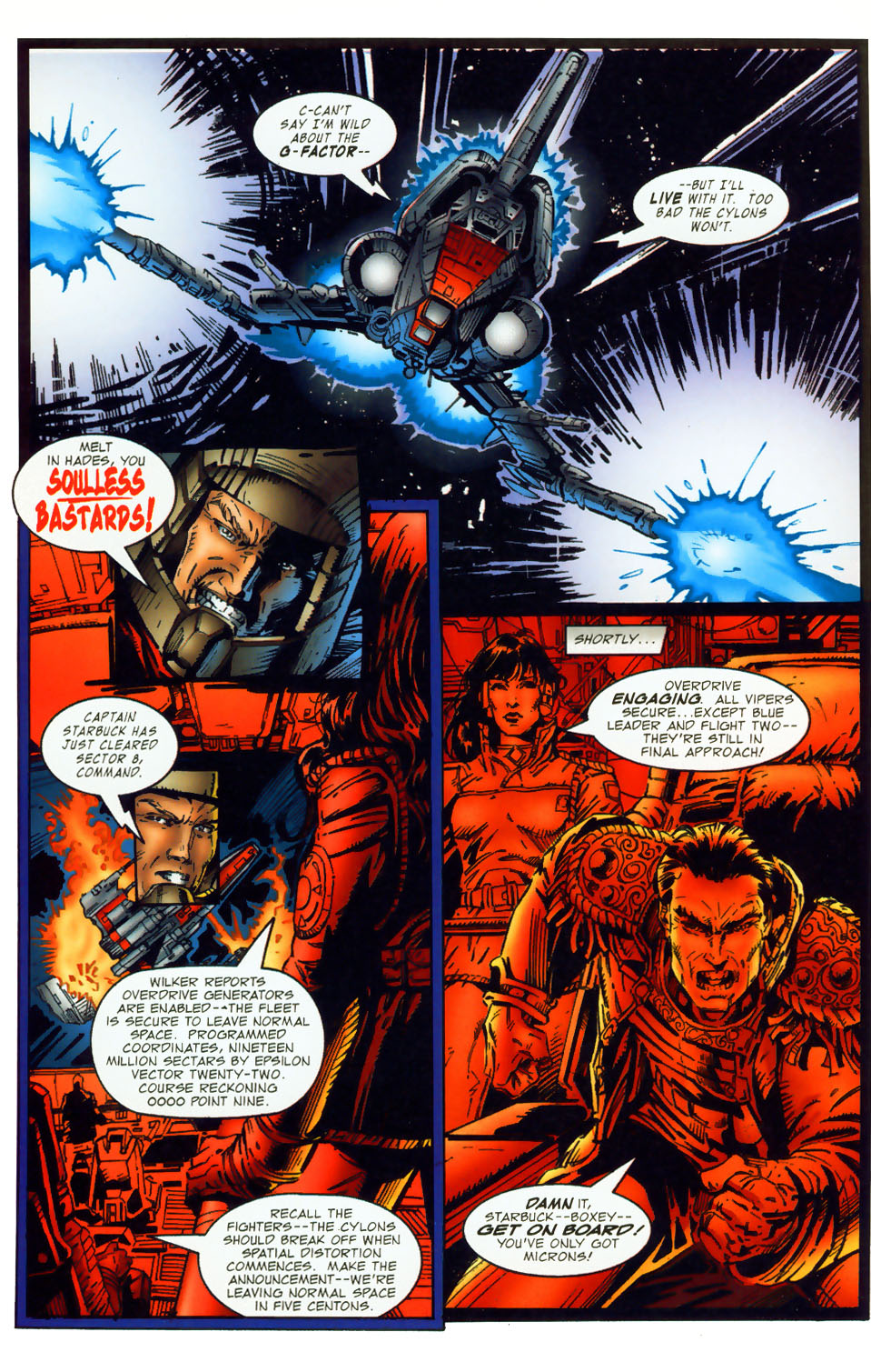 Read online Battlestar Galactica (1995) comic -  Issue #1 - 11
