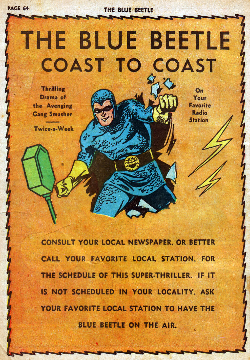 Read online The Blue Beetle comic -  Issue #11 - 66