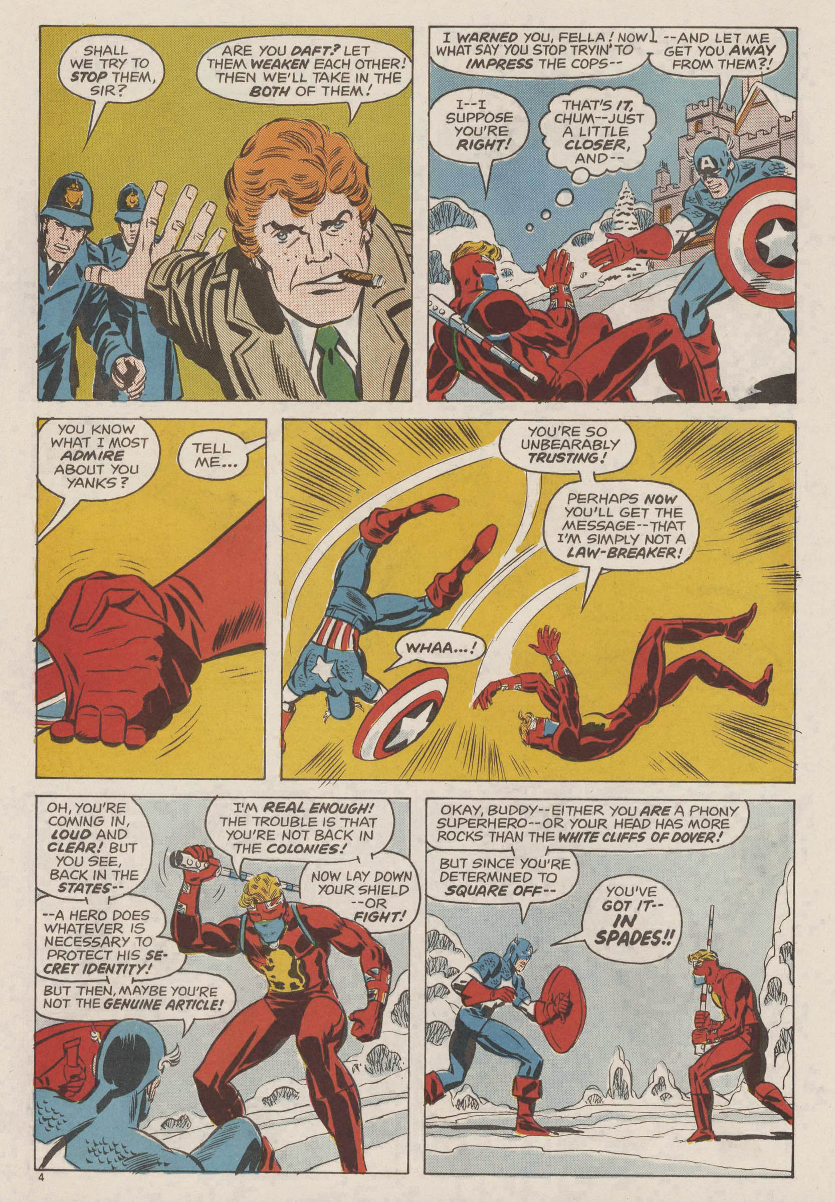 Read online Captain Britain (1976) comic -  Issue #16 - 4