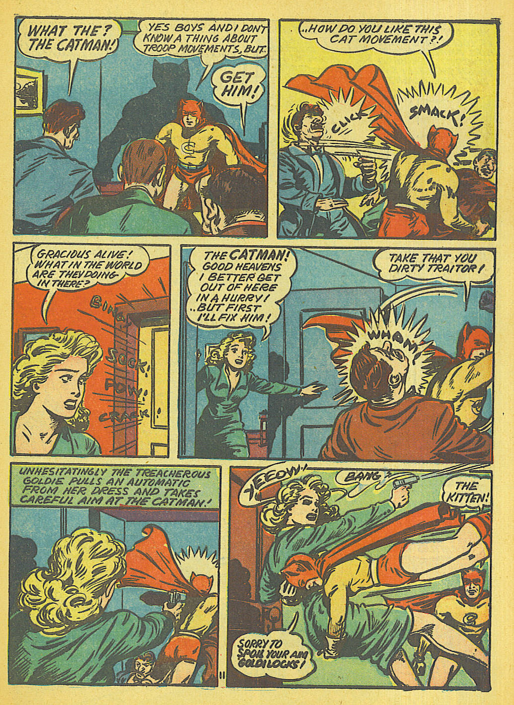 Read online Cat-Man Comics comic -  Issue #18 - 12