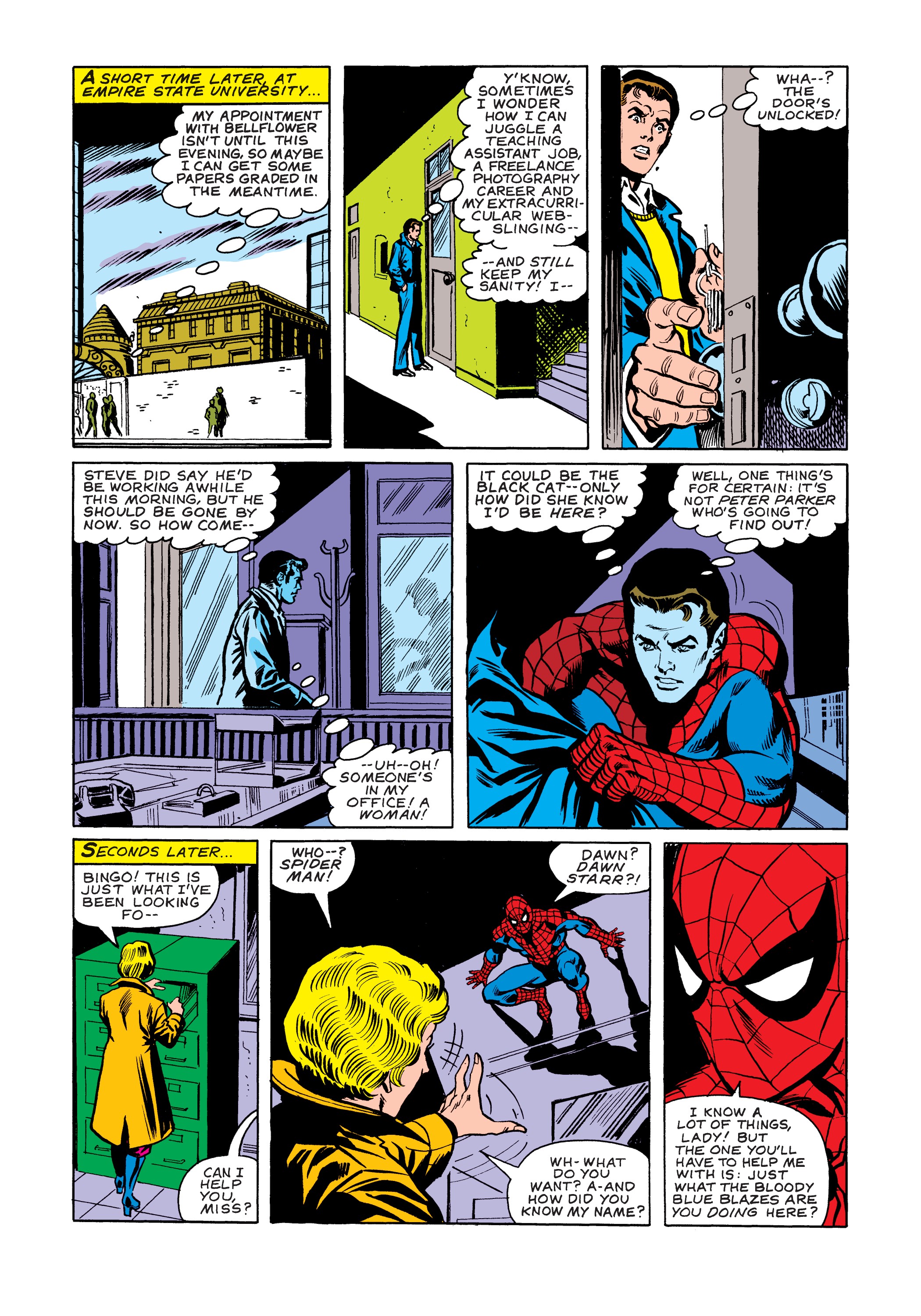 Read online Marvel Masterworks: The Amazing Spider-Man comic -  Issue # TPB 20 (Part 1) - 56