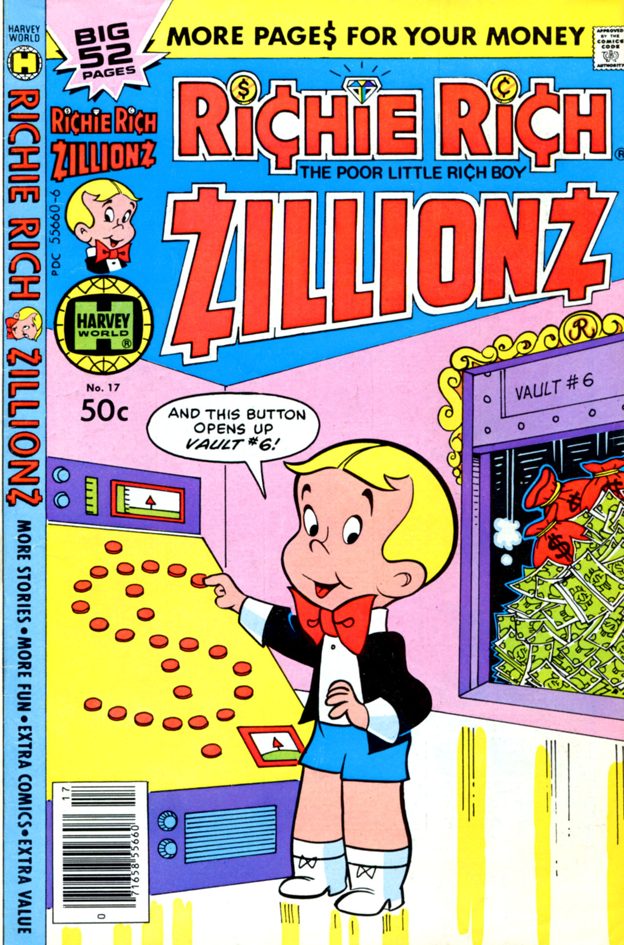Read online Richie Rich Zillionz comic -  Issue #17 - 1