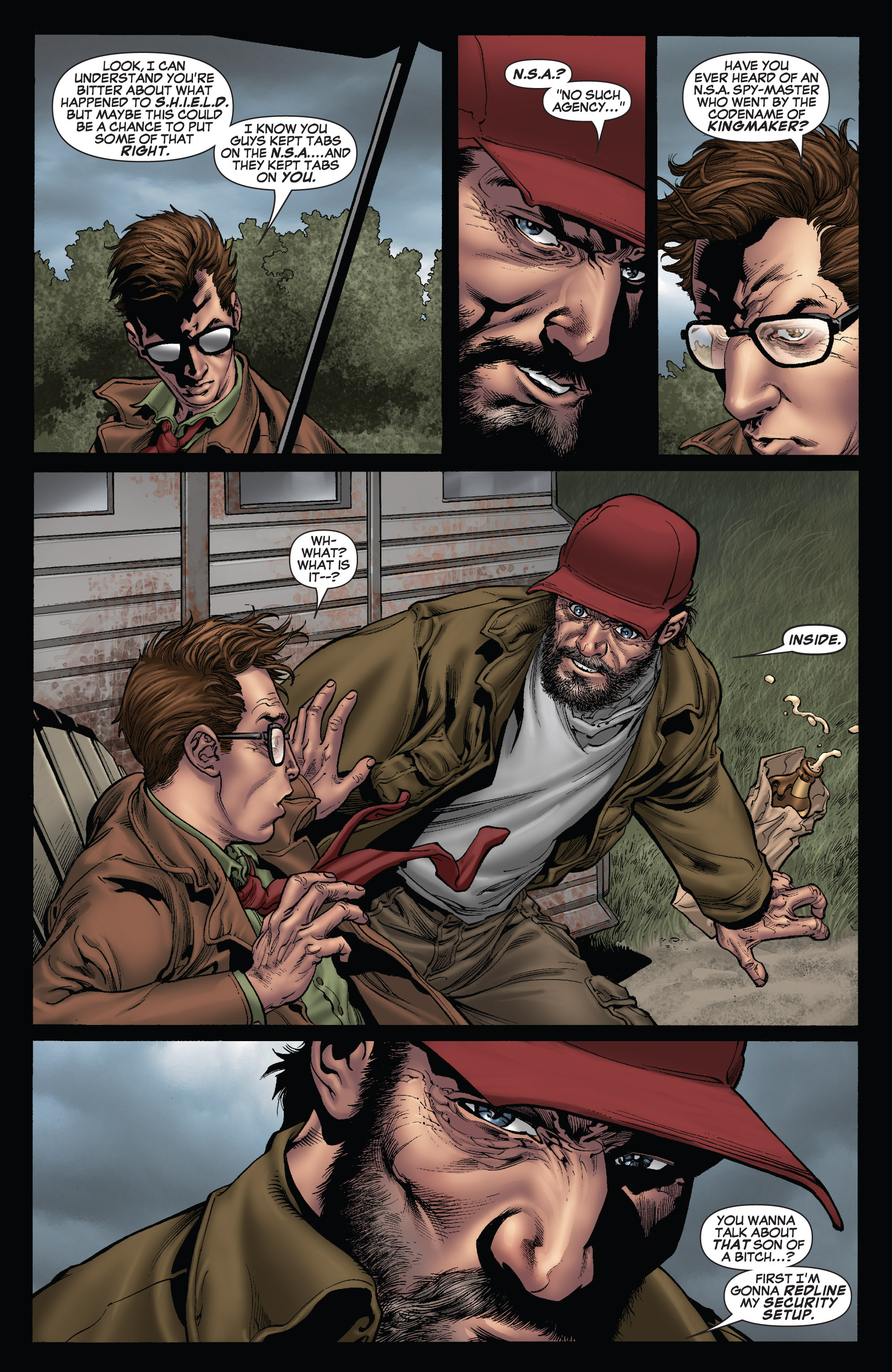 Read online Dark Reign: Hawkeye comic -  Issue #4 - 22