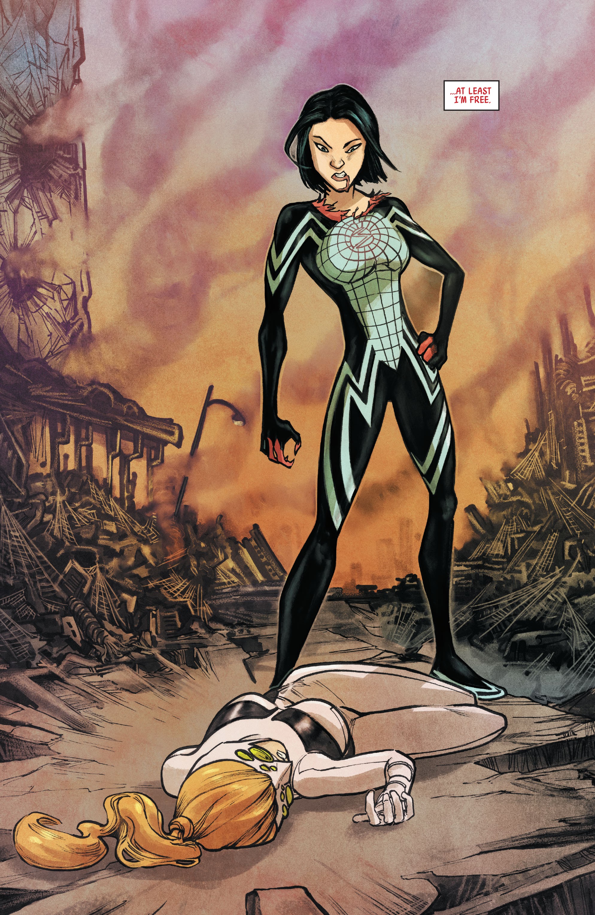Read online Silk: Out of the Spider-Verse comic -  Issue # TPB 3 (Part 2) - 117