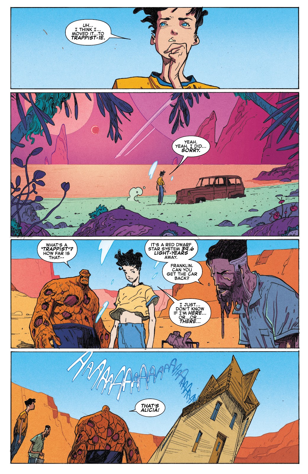 Fantastic Four: Road Trip issue Full - Page 21