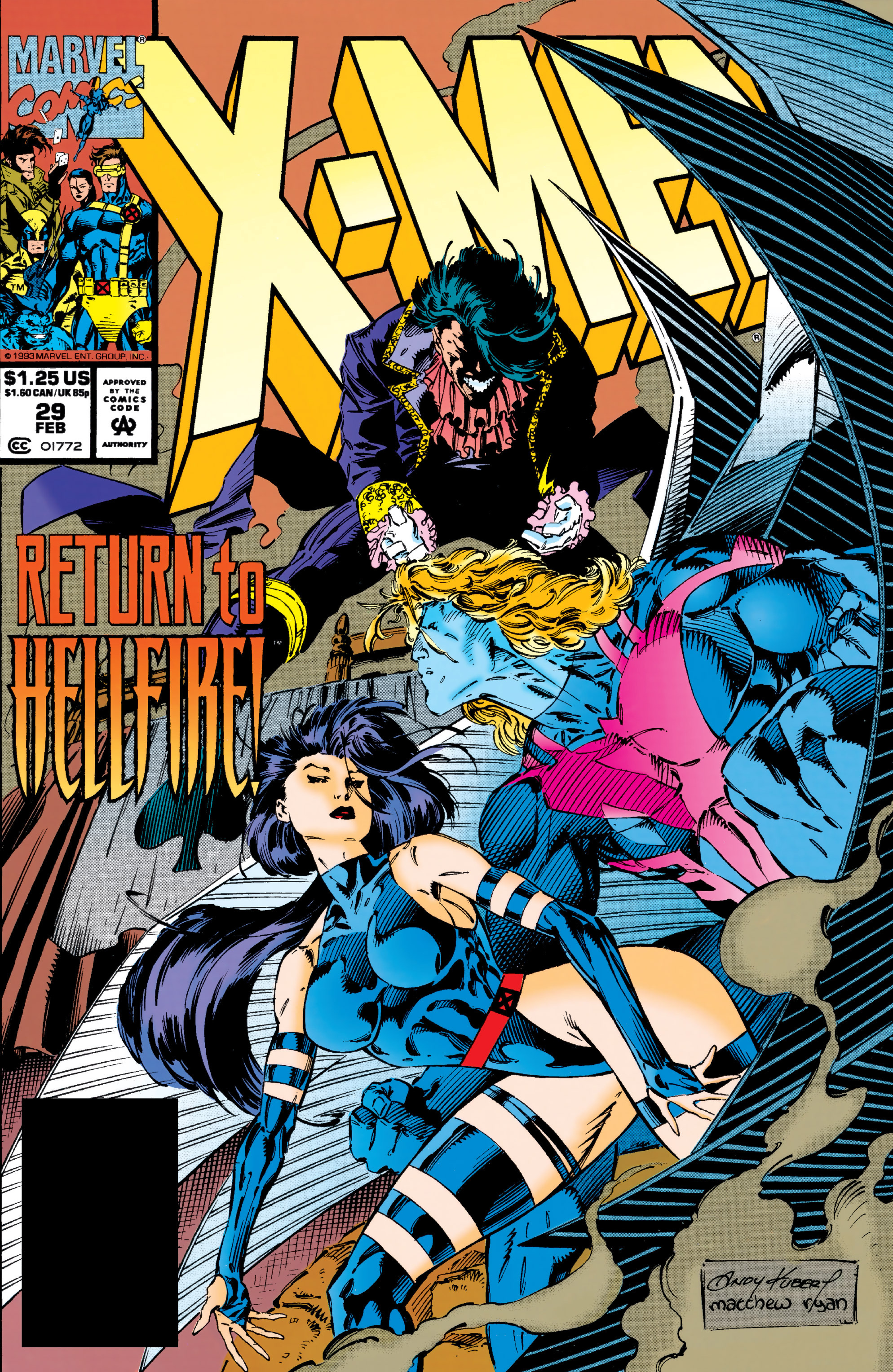 Read online X-Men (1991) comic -  Issue #29 - 1