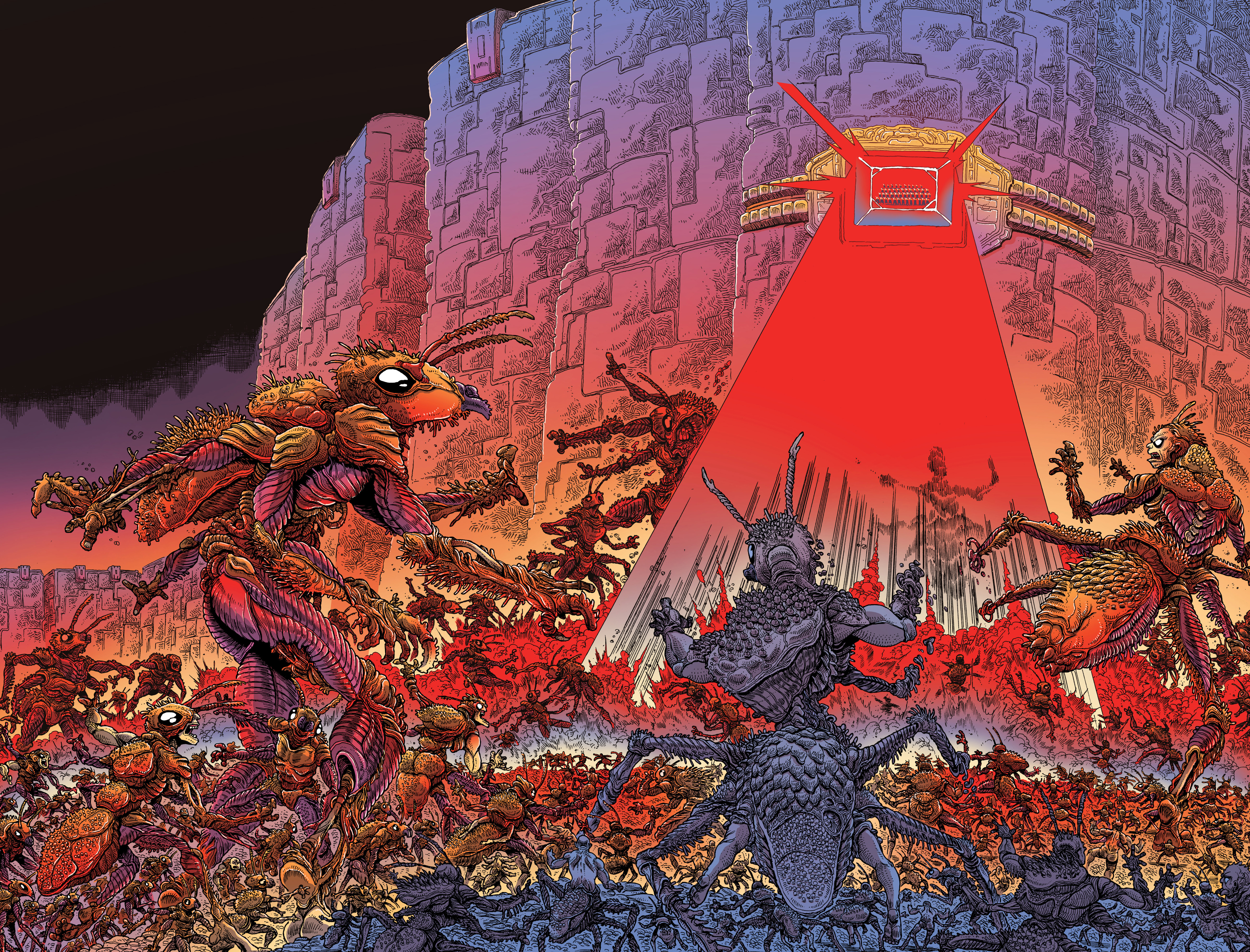 Read online Grunt: The Art and Unpublished Comics of James Stokoe comic -  Issue # TPB (Part 1) - 87