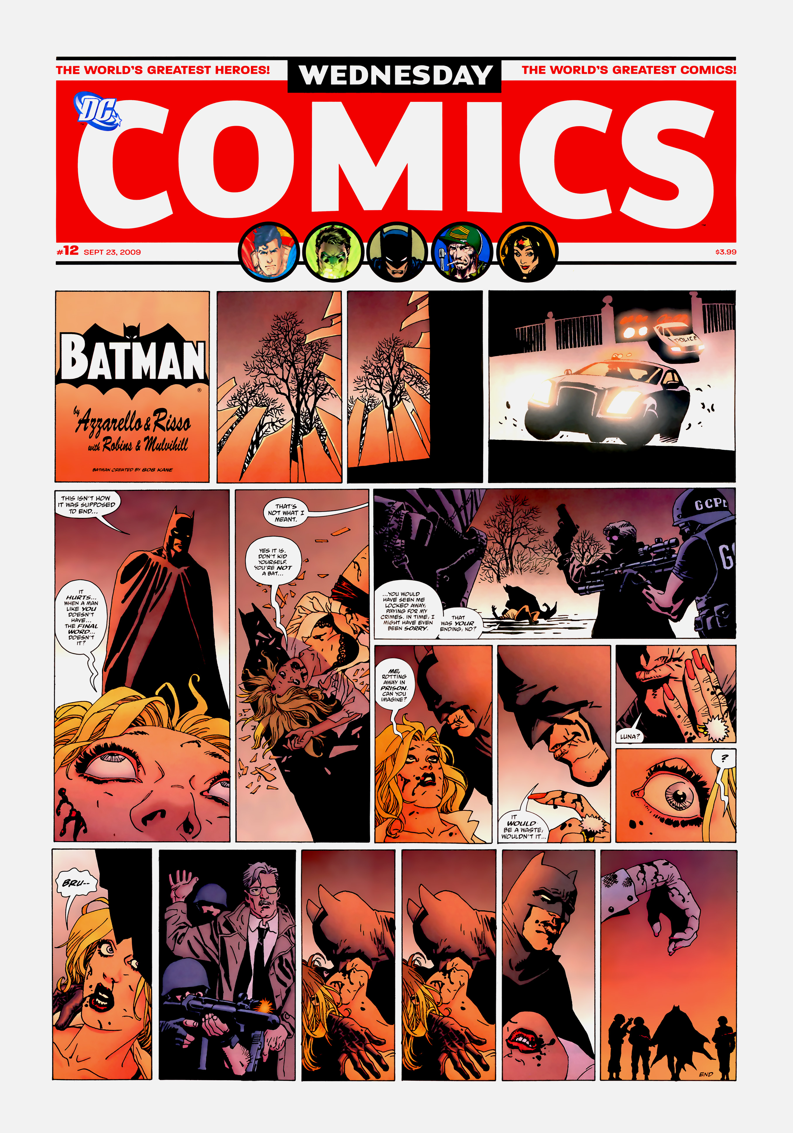 Read online Wednesday Comics comic -  Issue #12 - 2