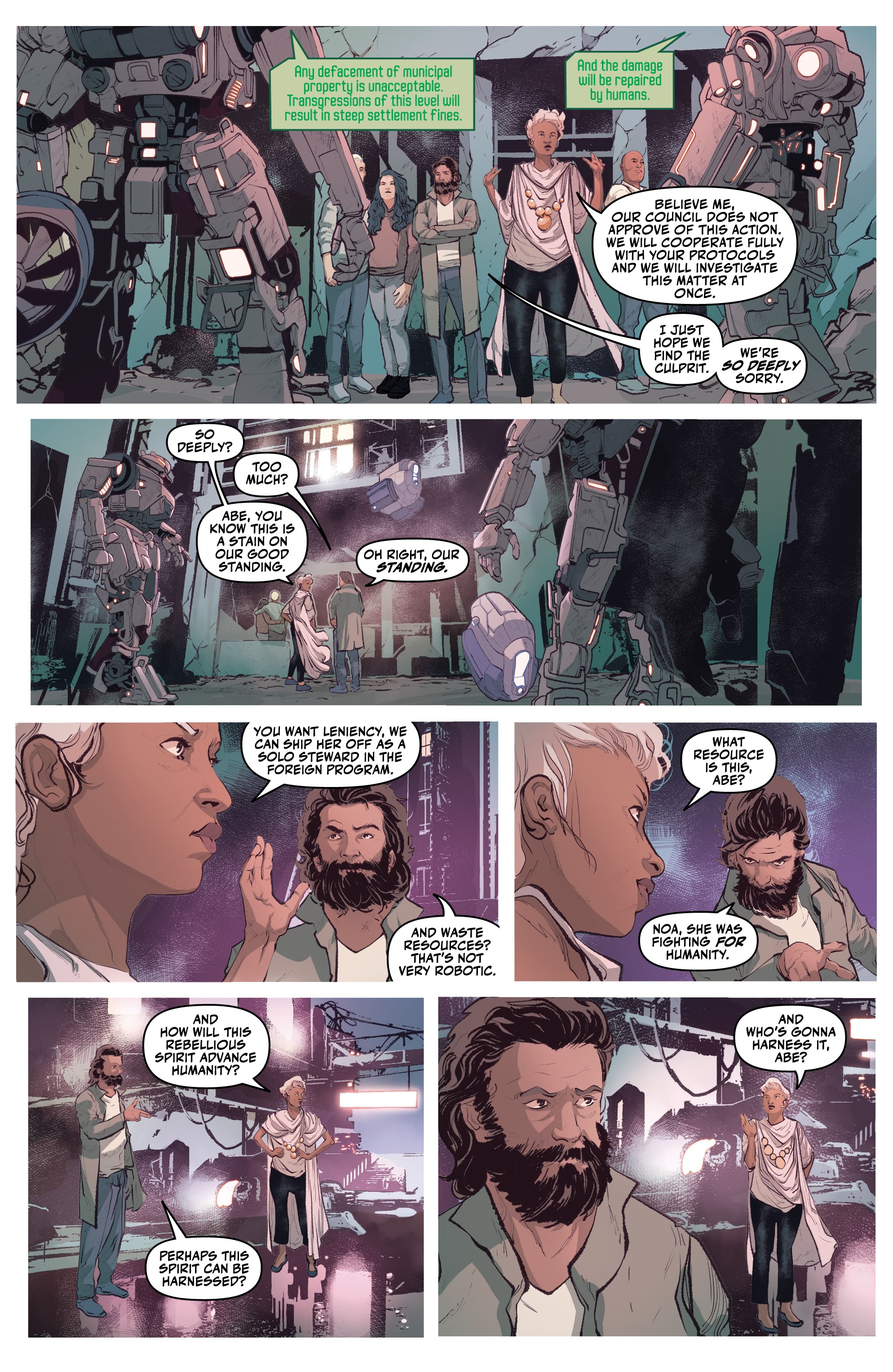 Read online Metal Society comic -  Issue #1 - 17