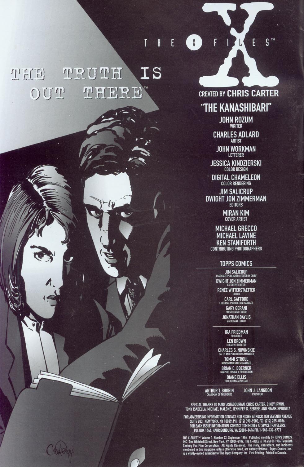Read online The X-Files (1995) comic -  Issue #22 - 2