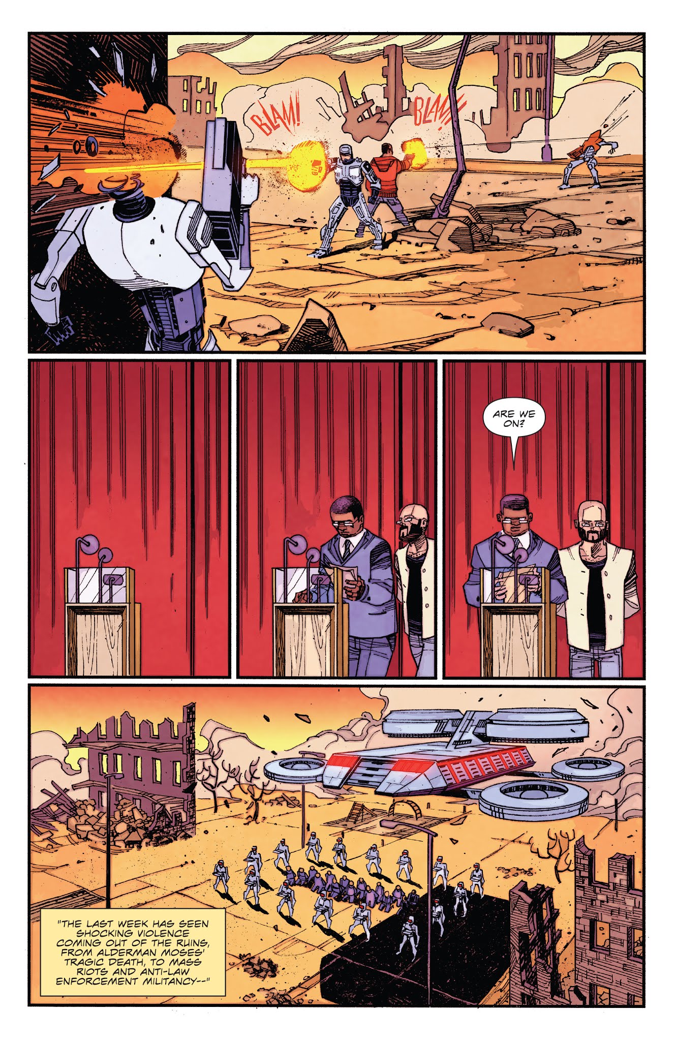 Read online RoboCop: Citizens Arrest comic -  Issue #4 - 5