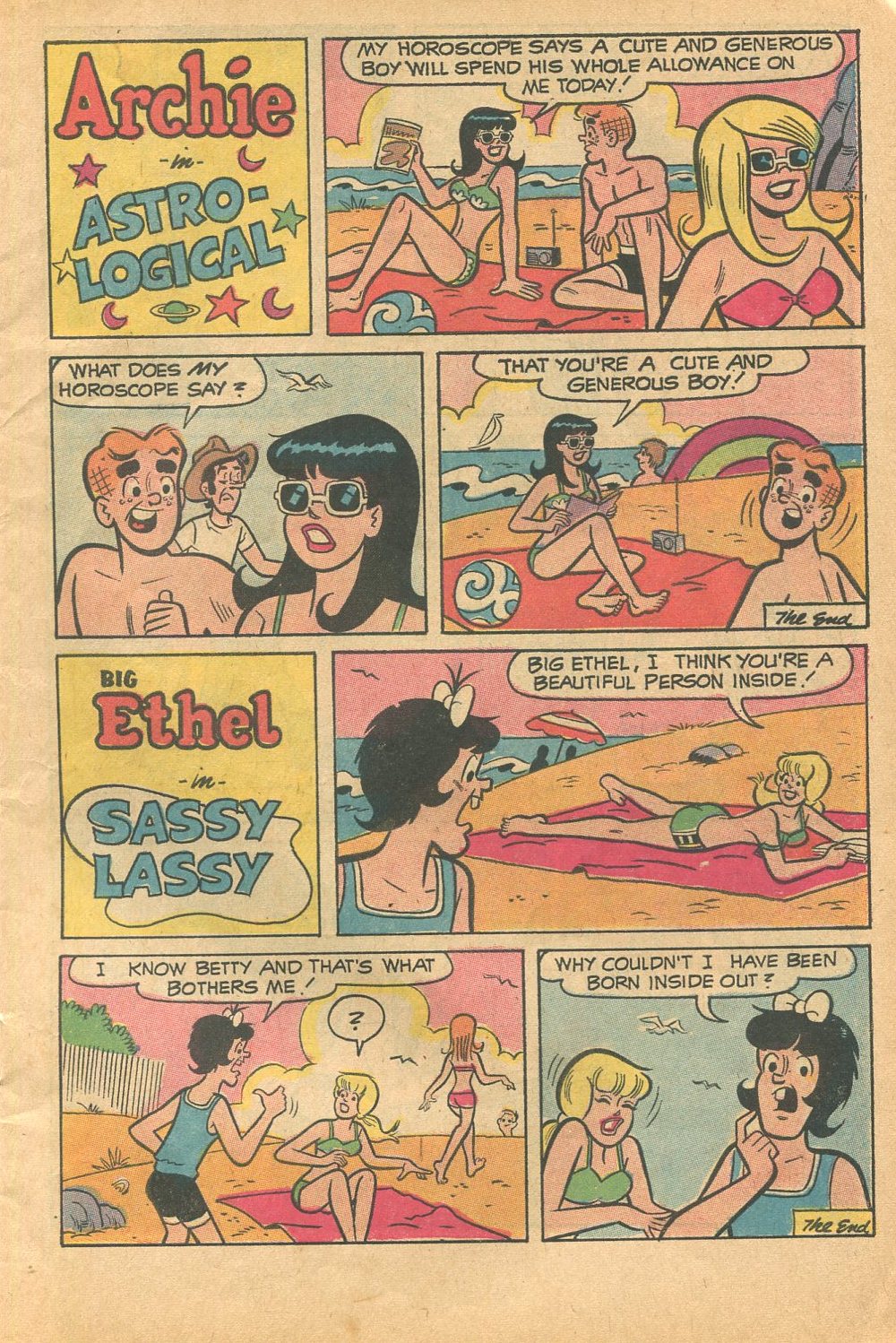 Read online Archie's Joke Book Magazine comic -  Issue #166 - 7