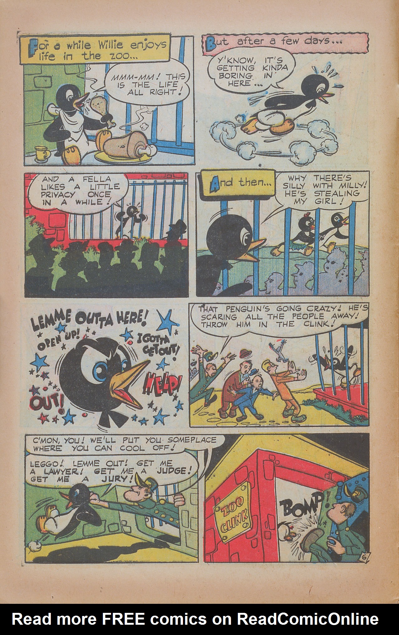 Read online Willie The Penguin comic -  Issue #5 - 8