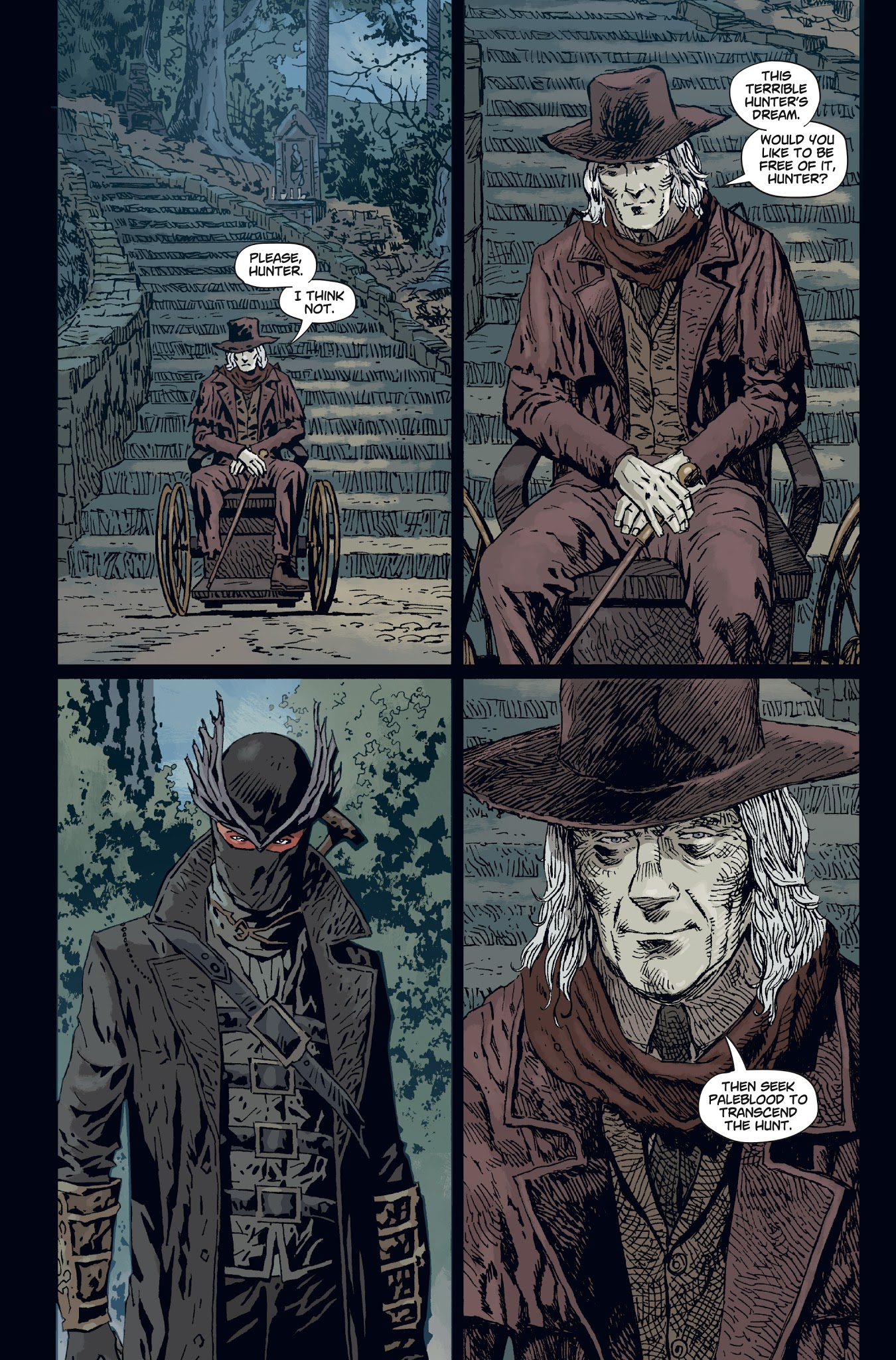 Read online Bloodborne comic -  Issue #1 - 22