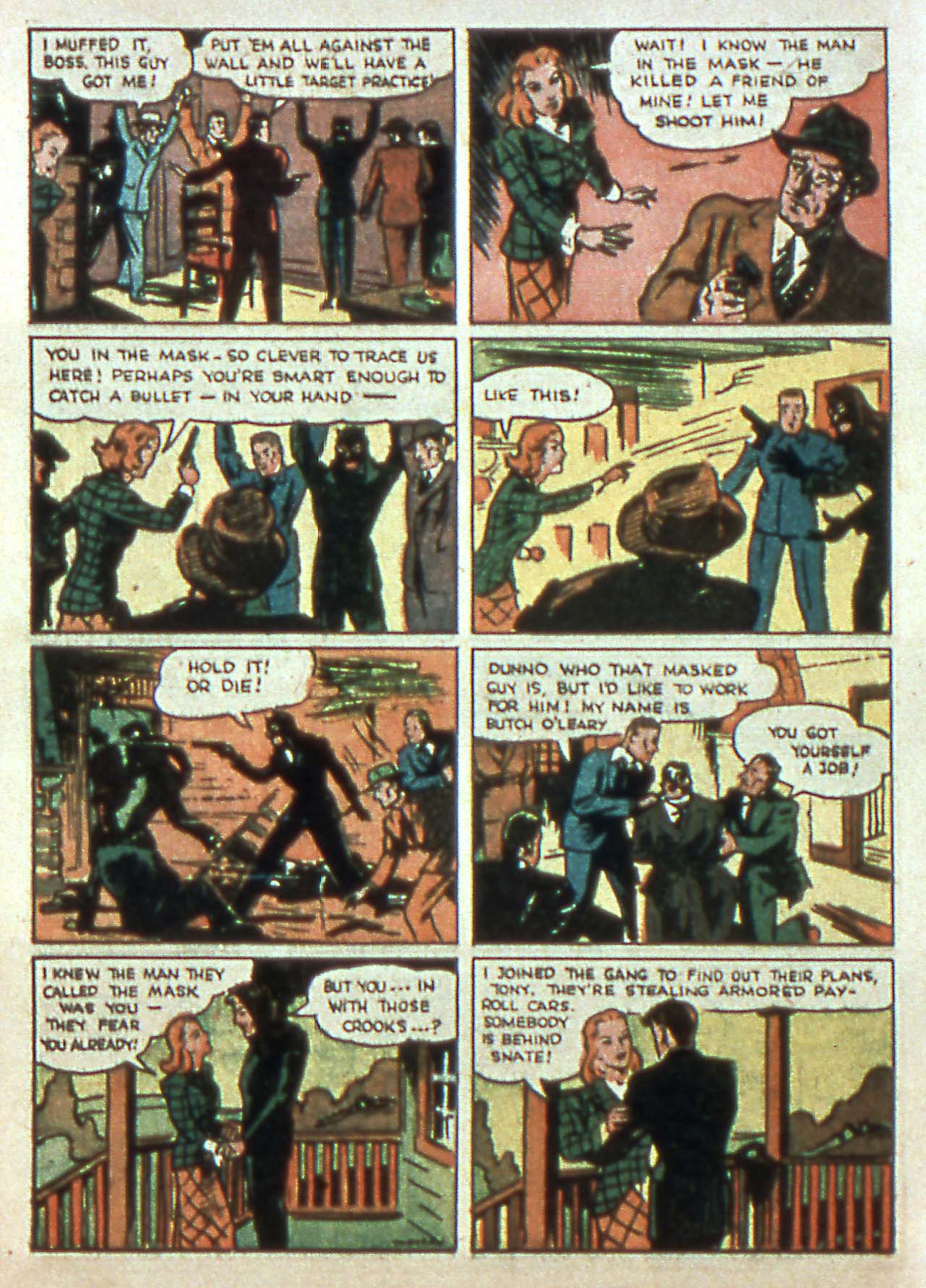 Read online Exciting Comics comic -  Issue #1 - 12
