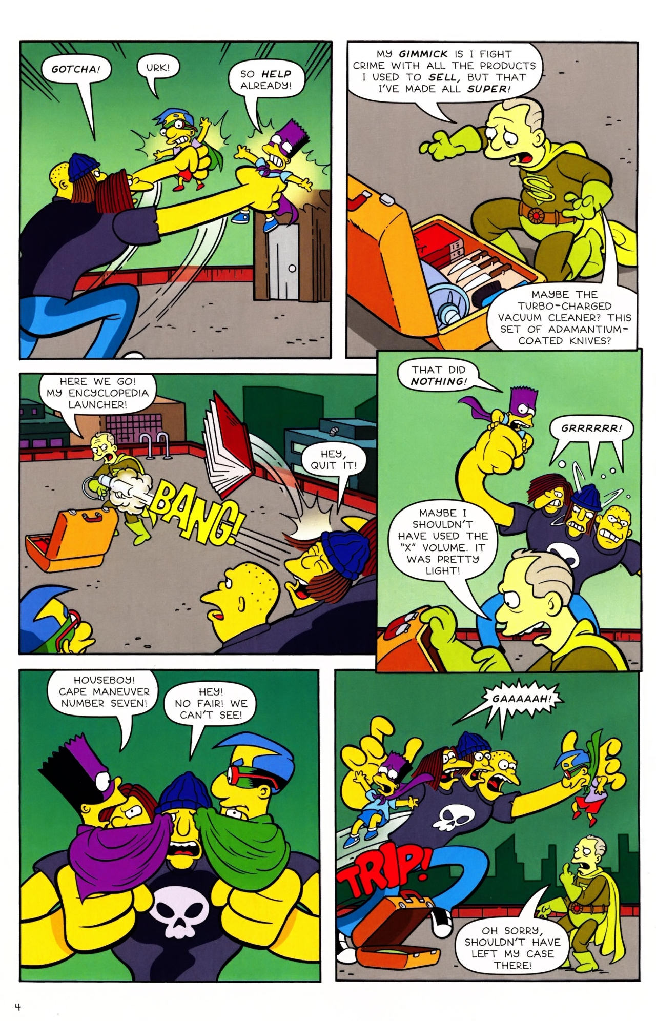 Read online Bongo Comics Presents Simpsons Super Spectacular comic -  Issue #7 - 6