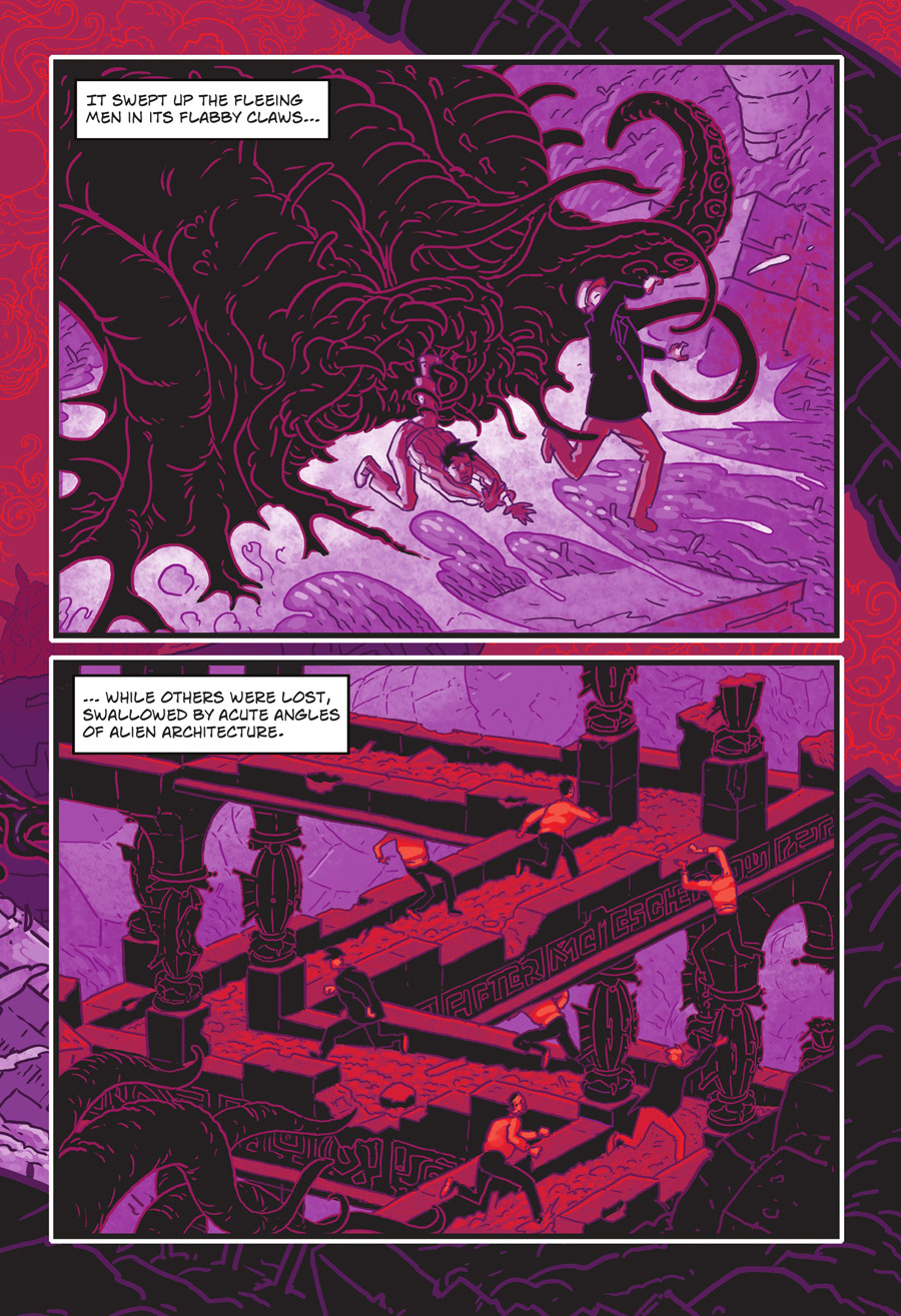 Read online The Lovecraft Anthology comic -  Issue # TPB 1 - 24