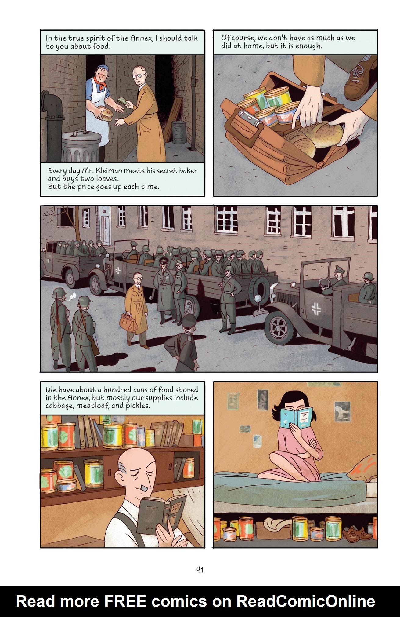 Read online Anne Frank’s Diary: The Graphic Adaptation comic -  Issue # TPB - 44
