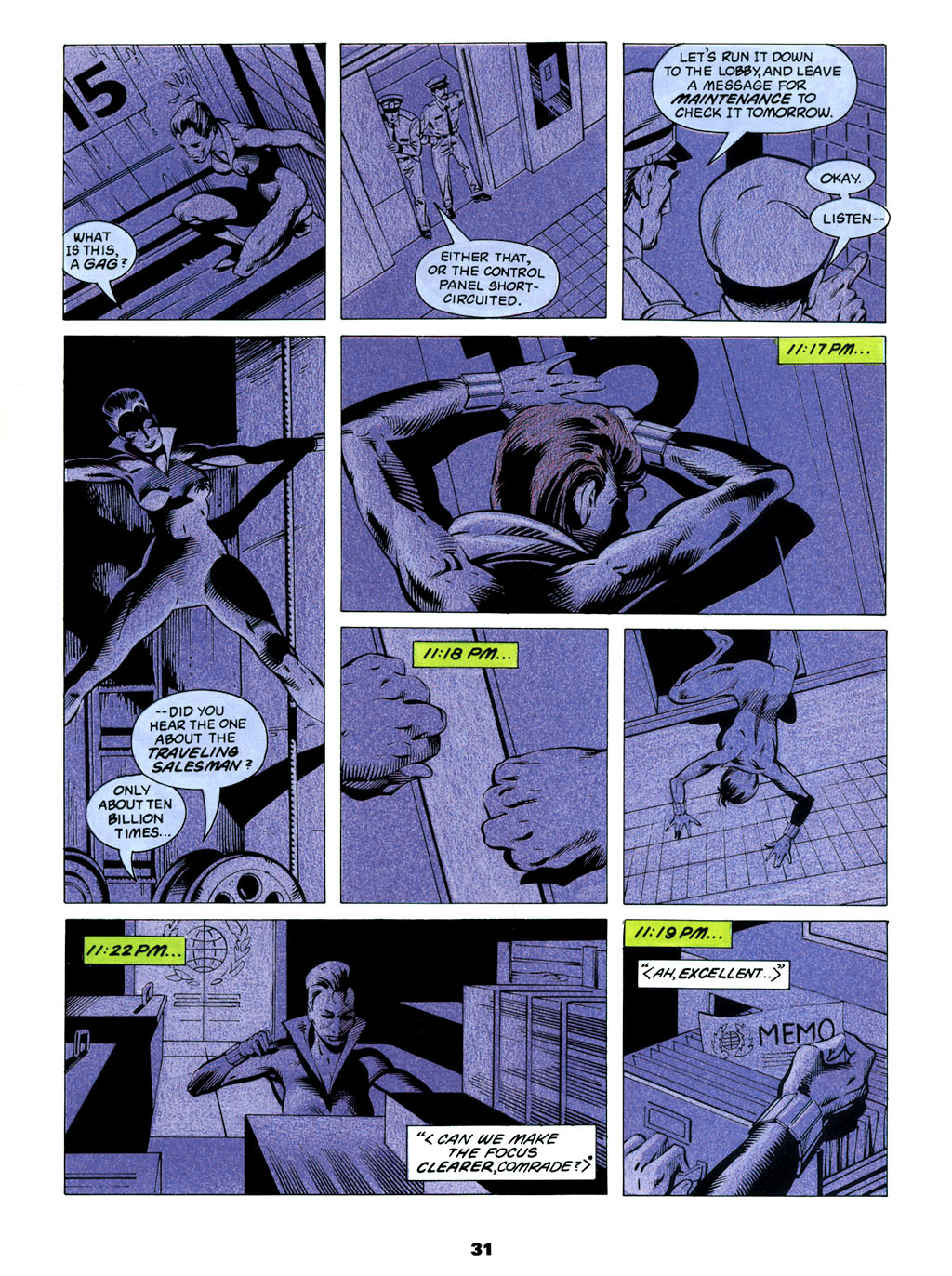 Read online Marvel Graphic Novel comic -  Issue #61 - Black Widow - The Coldest War - 32