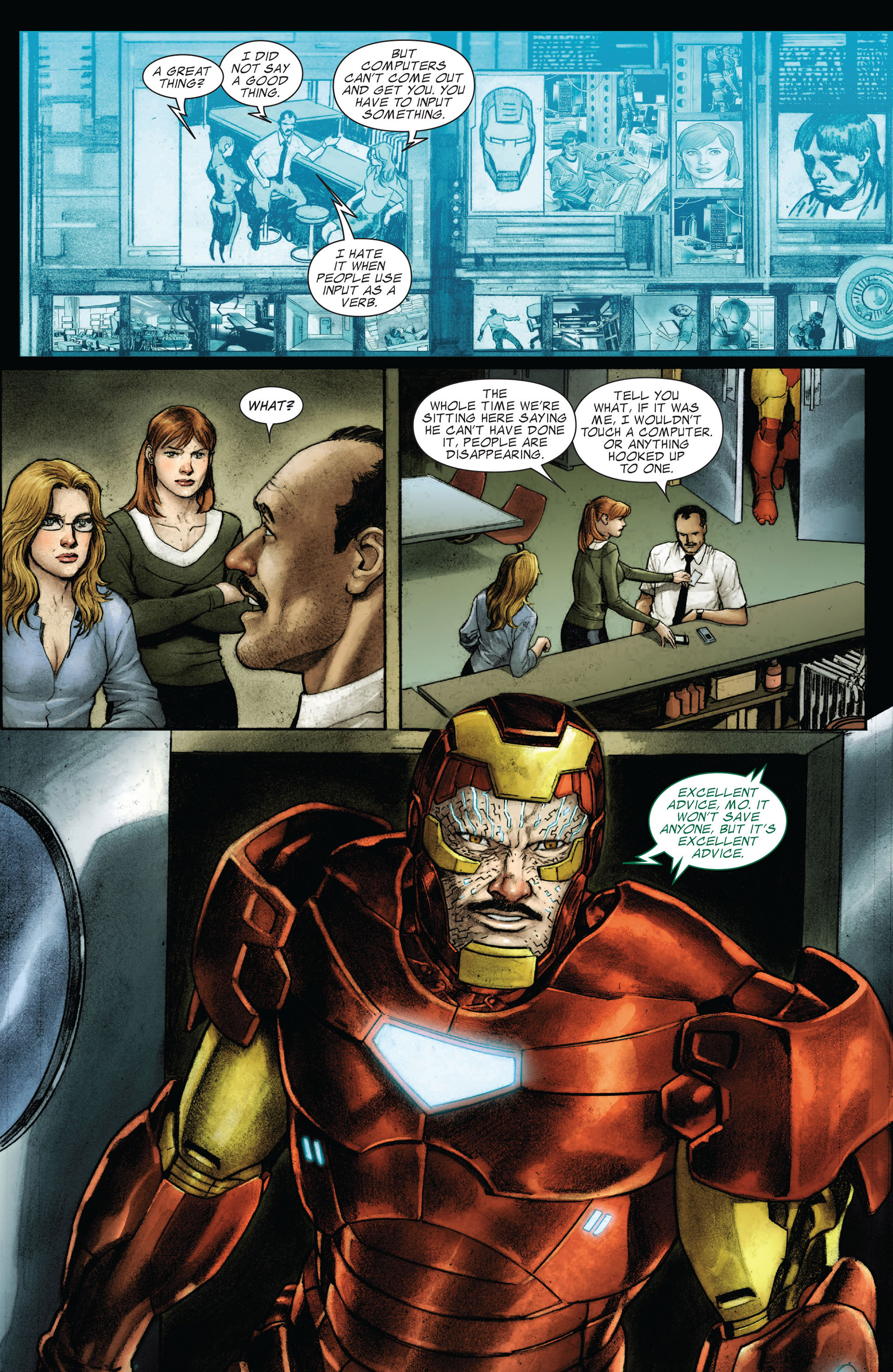 Read online Iron Man: Rapture comic -  Issue #3 - 10