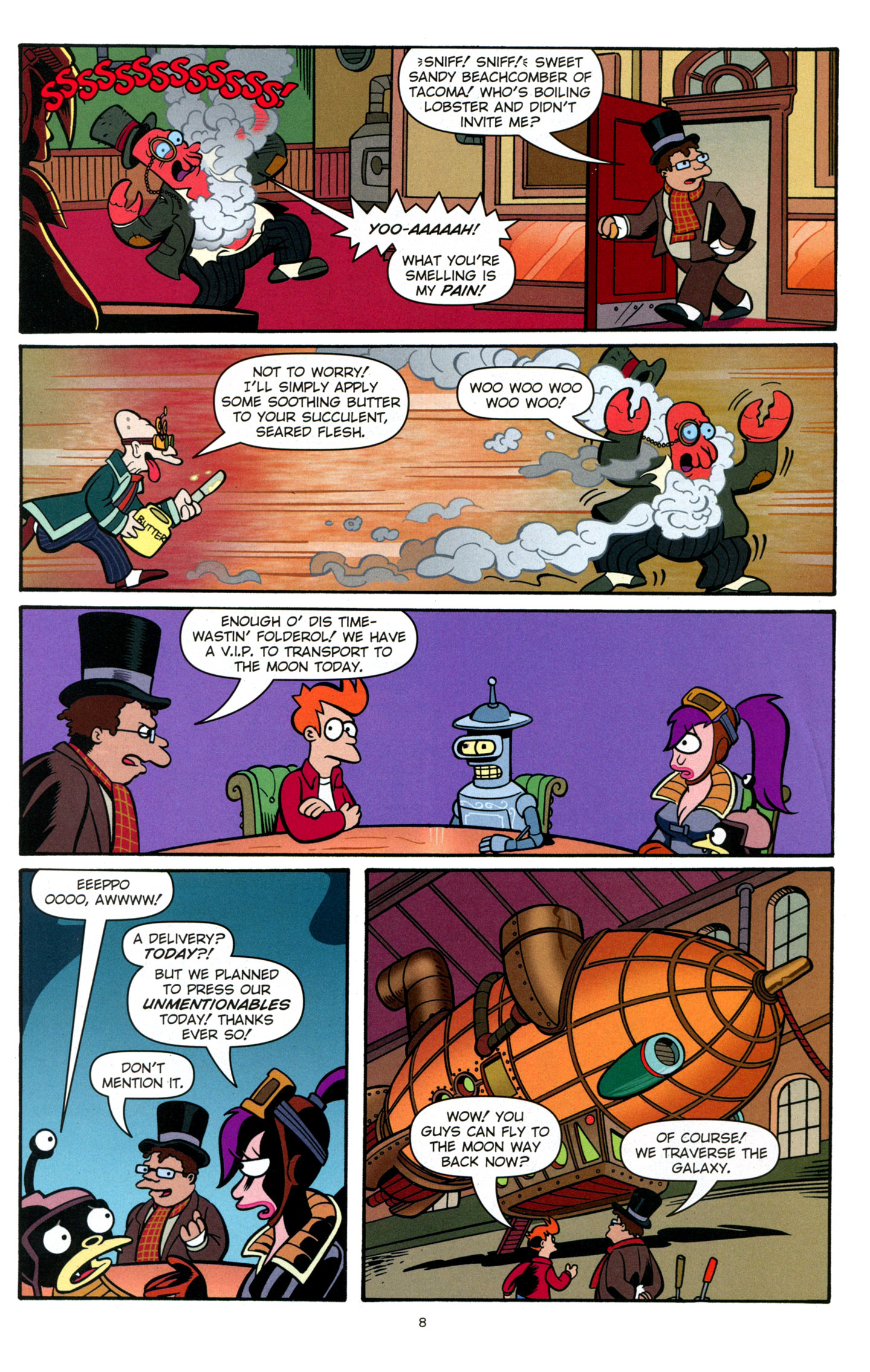 Read online Futurama Comics comic -  Issue #57 - 9