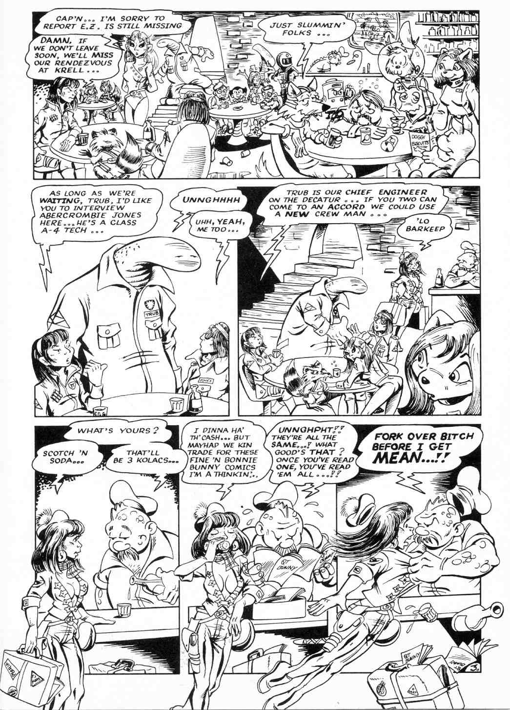 Read online Army  Surplus Komikz Featuring: Cutey Bunny comic -  Issue #3 - 28