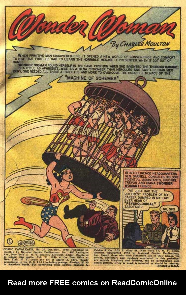 Read online Comic Cavalcade comic -  Issue #29 - 3