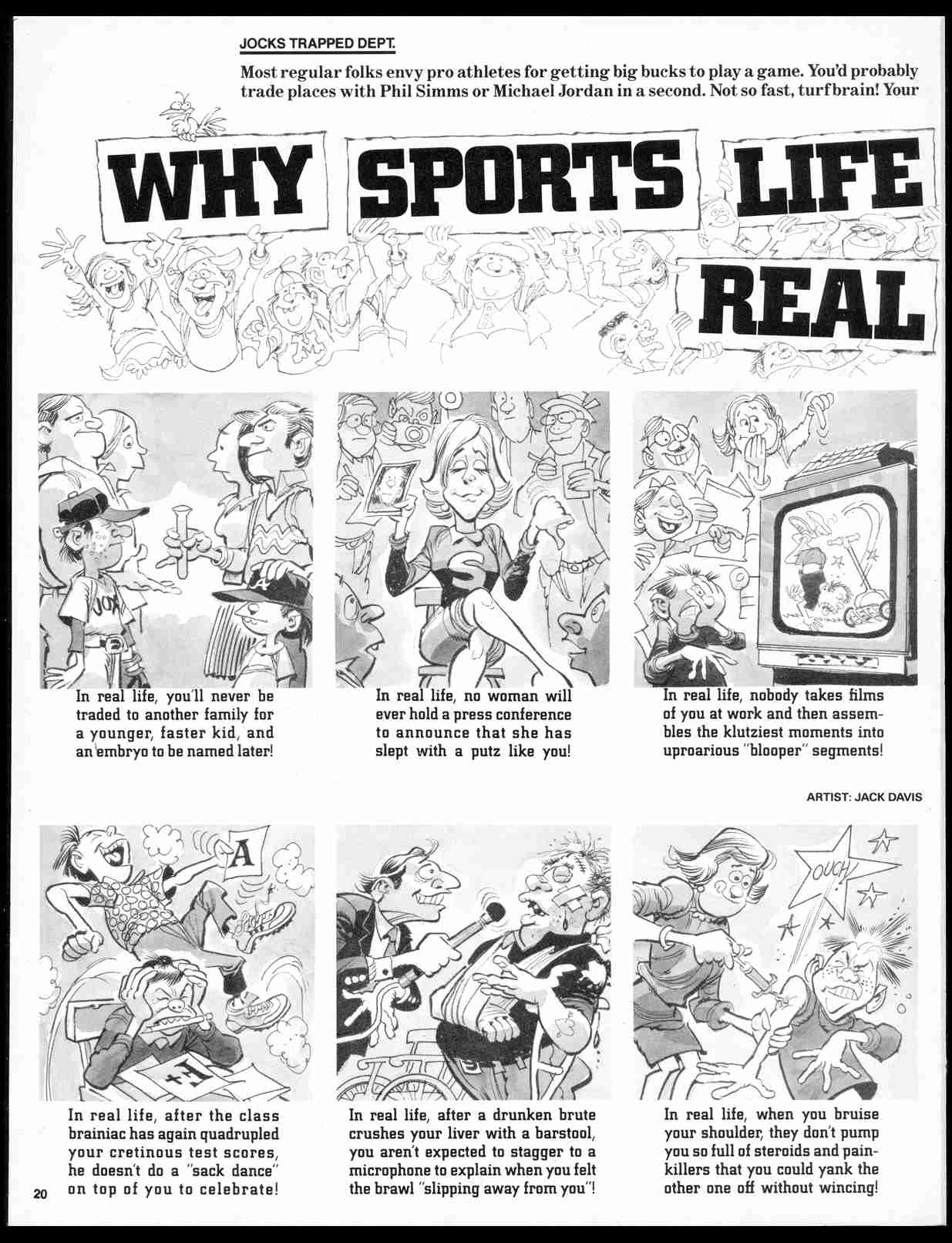 Read online MAD comic -  Issue #306 - 22