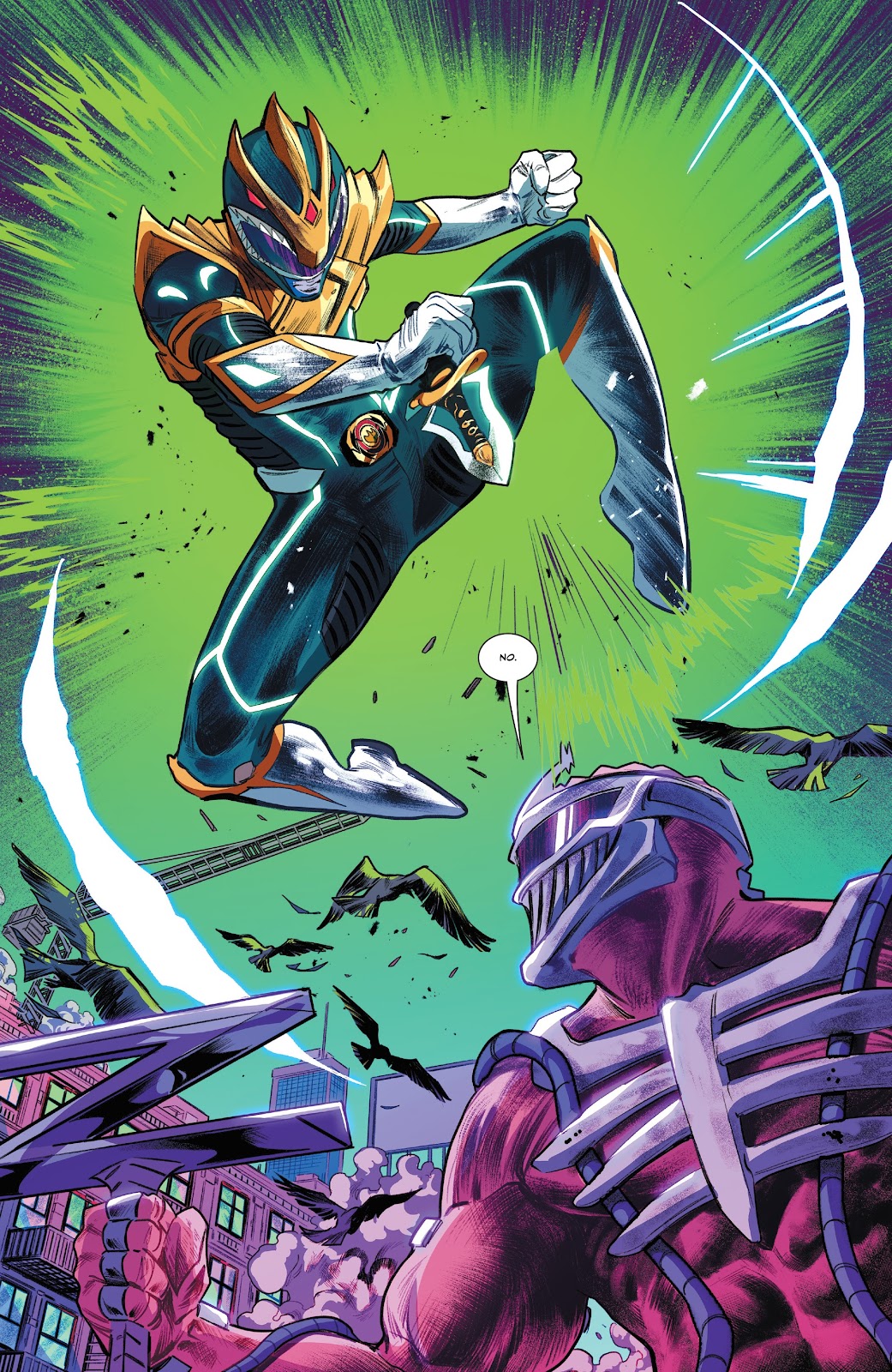 Mighty Morphin Power Rangers issue 55 - Page 17