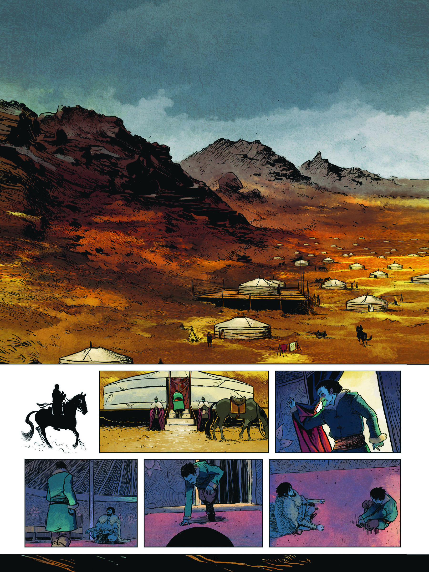 Read online Temudjin comic -  Issue # TPB (Part 2) - 12