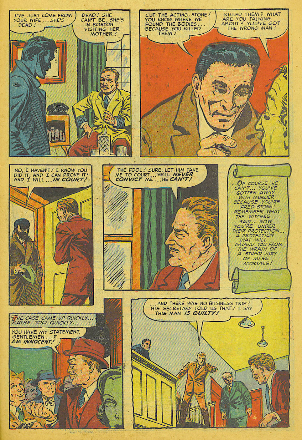 Read online Weird Mysteries (1952) comic -  Issue #4 - 22