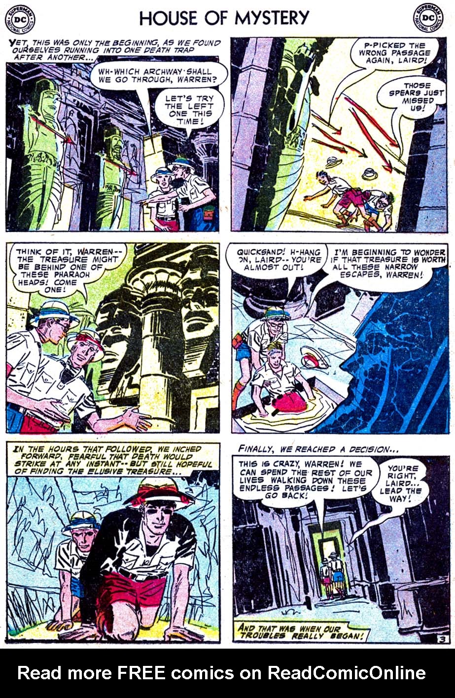 Read online House of Mystery (1951) comic -  Issue #70 - 13