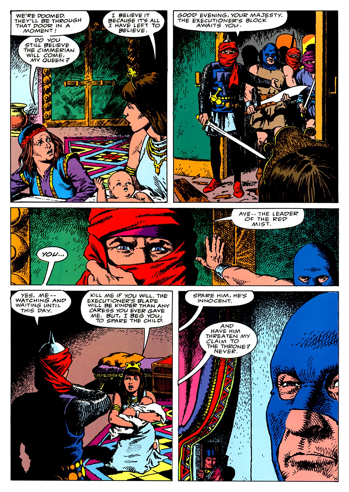 Read online Marvel Graphic Novel comic -  Issue #28 - Conan - The Reaver - 46