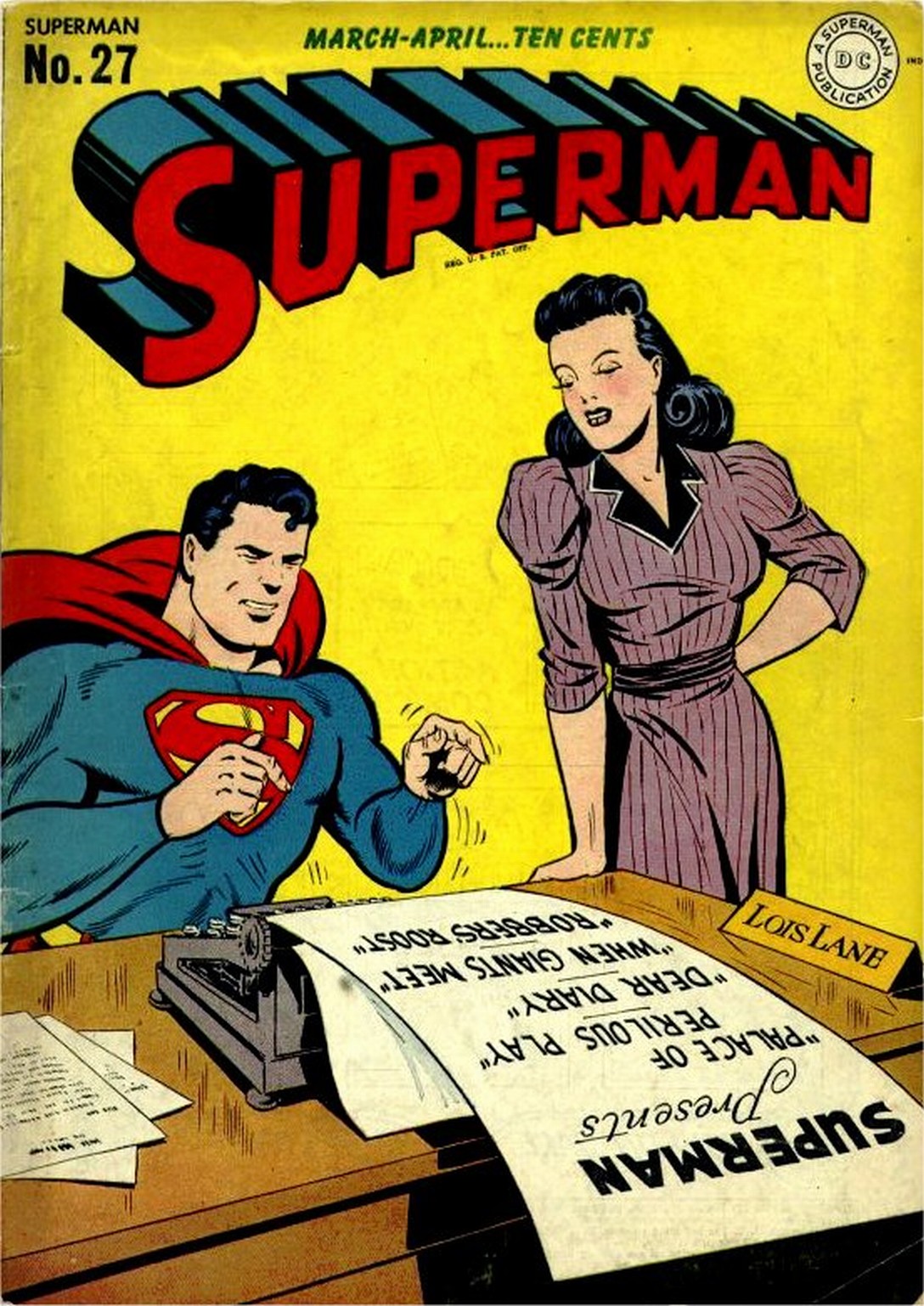 Read online Superman (1939) comic -  Issue #27 - 1