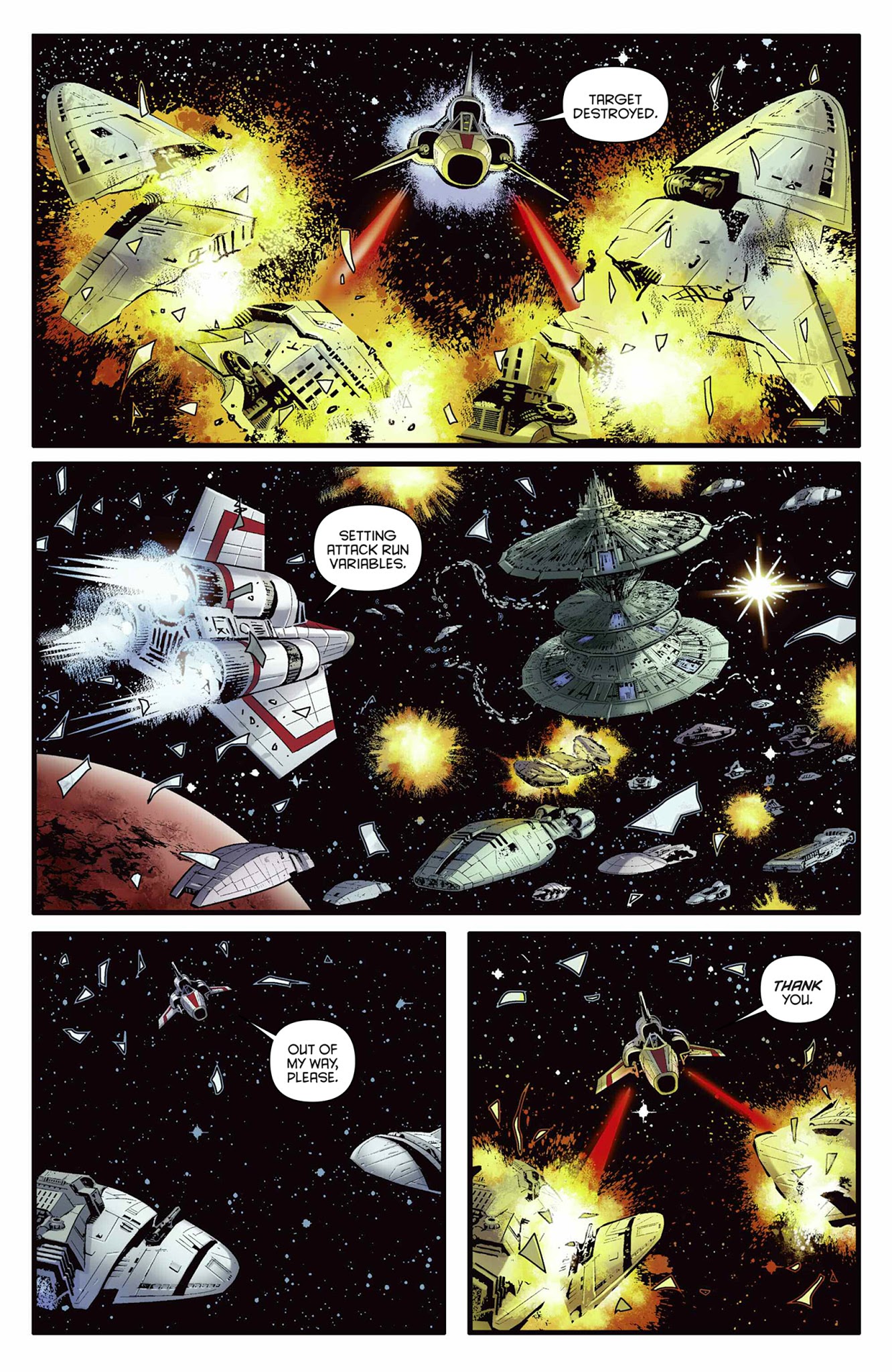 Read online Classic Battlestar Galactica: The Death of Apollo comic -  Issue #6 - 16