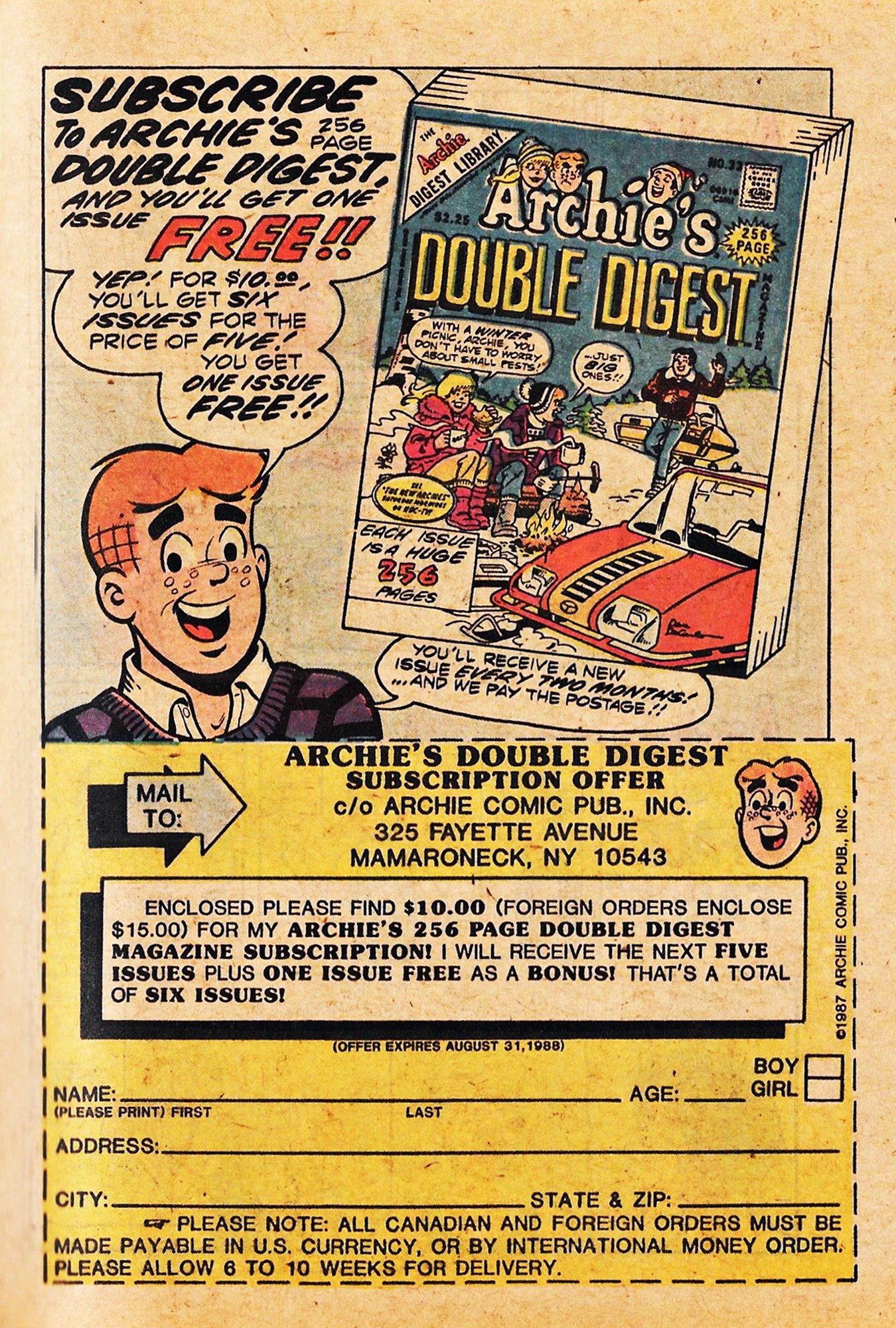 Read online Betty and Veronica Digest Magazine comic -  Issue #30 - 35