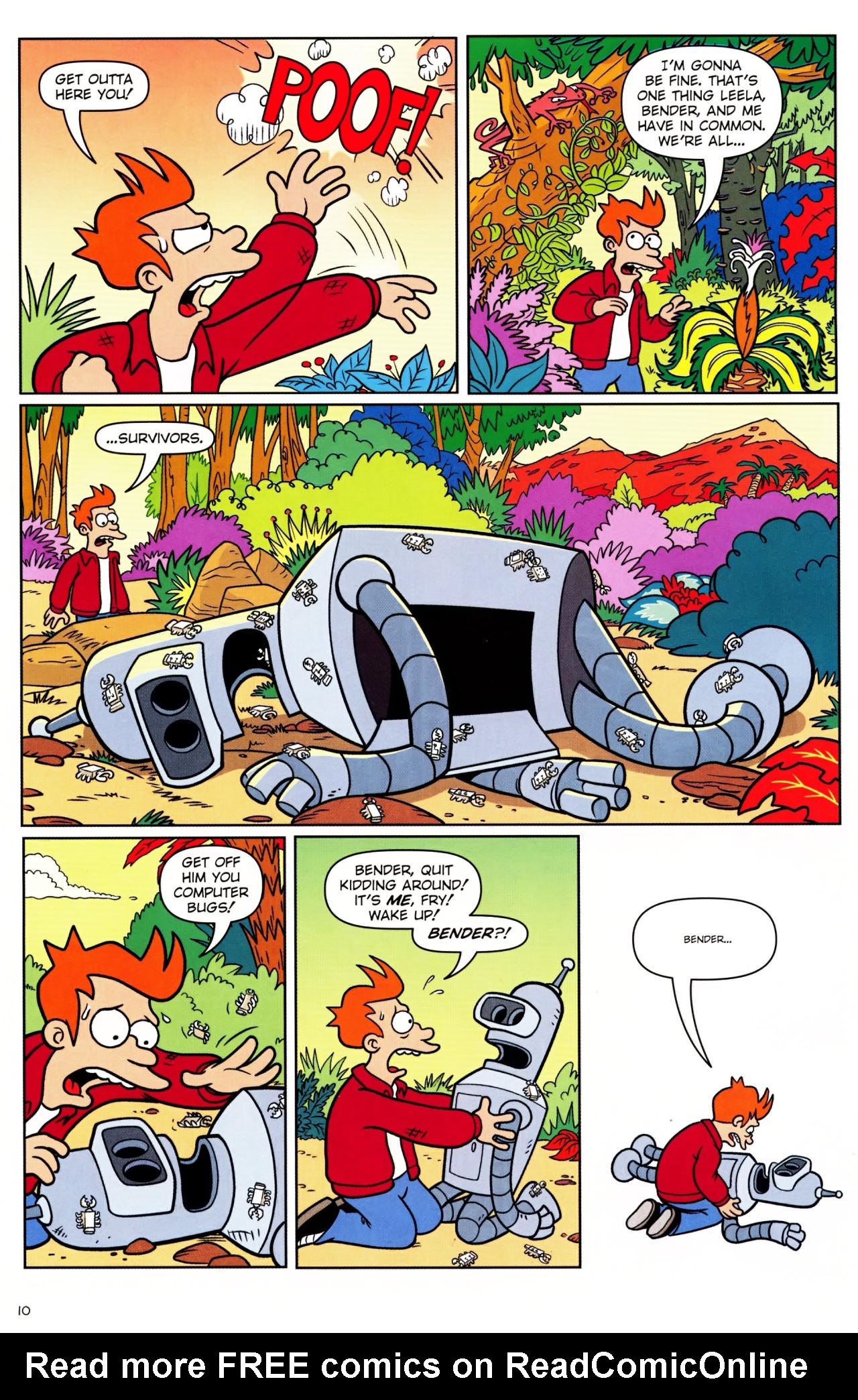 Read online Futurama Comics comic -  Issue #38 - 9