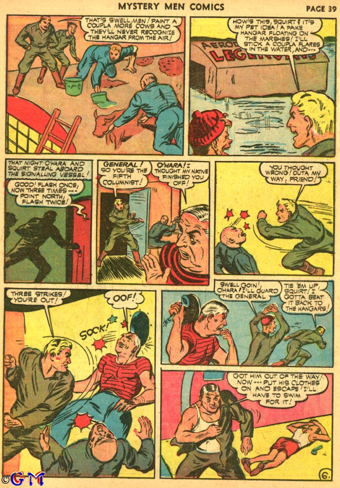 Read online Mystery Men Comics comic -  Issue #25 - 40