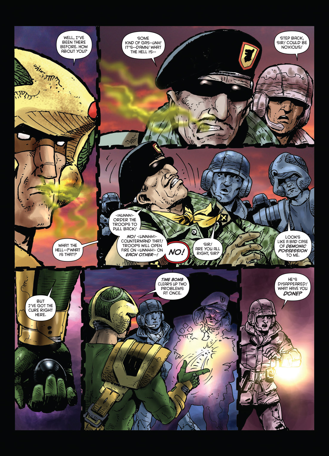 Read online Strontium Dog: The Life and Death of Johnny Alpha: Dogs of War comic -  Issue # TPB - 57