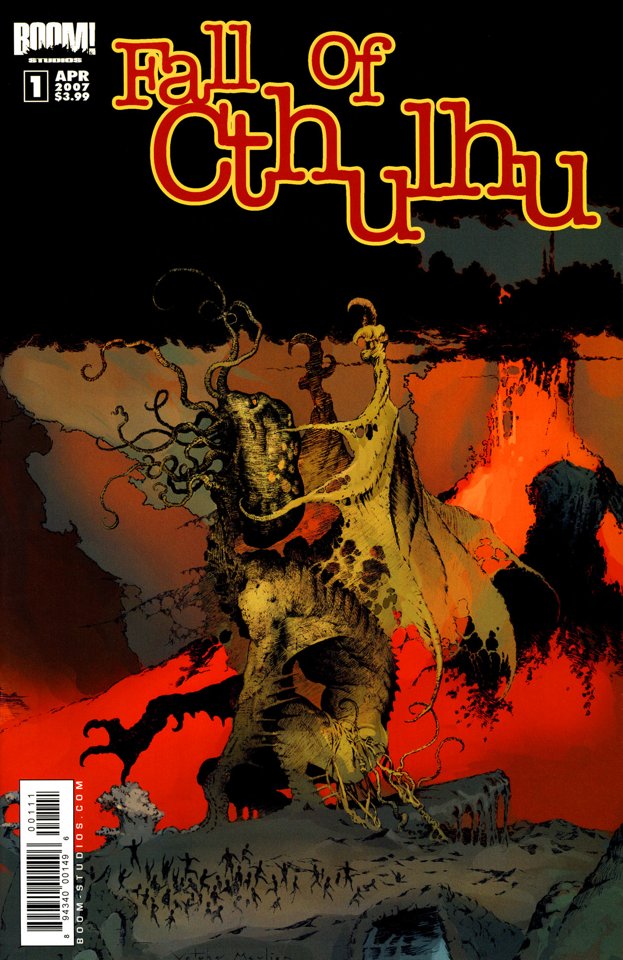 Read online Fall of Cthulhu comic -  Issue #1 - 2