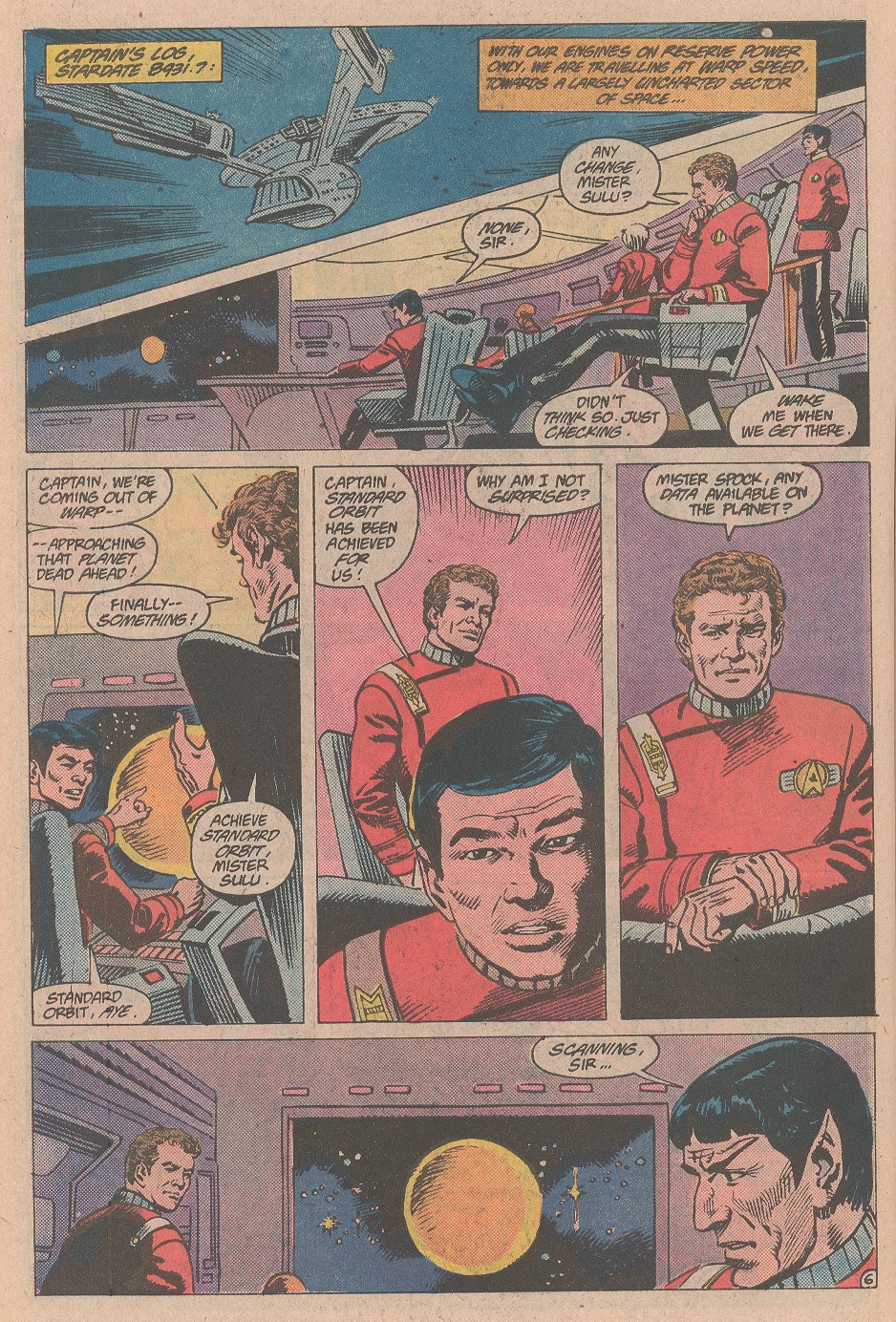 Read online Star Trek (1984) comic -  Issue #39 - 7