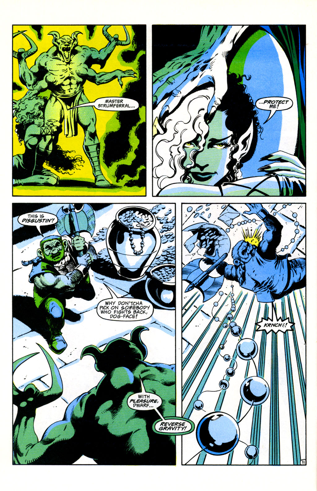 Read online Advanced Dungeons & Dragons comic -  Issue #36 - 11