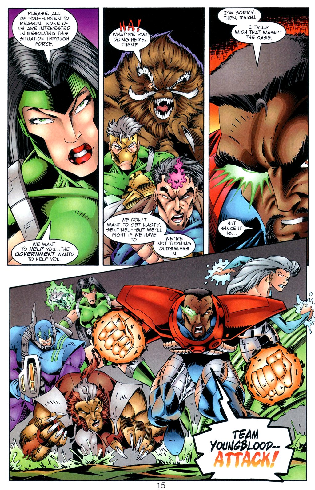 Read online NewMen comic -  Issue #8 - 16