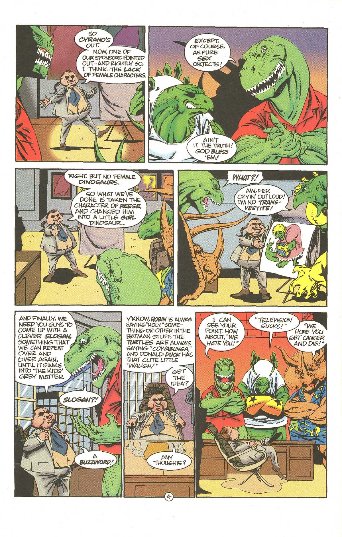 Read online Dinosaurs For Hire comic -  Issue #5 - 6