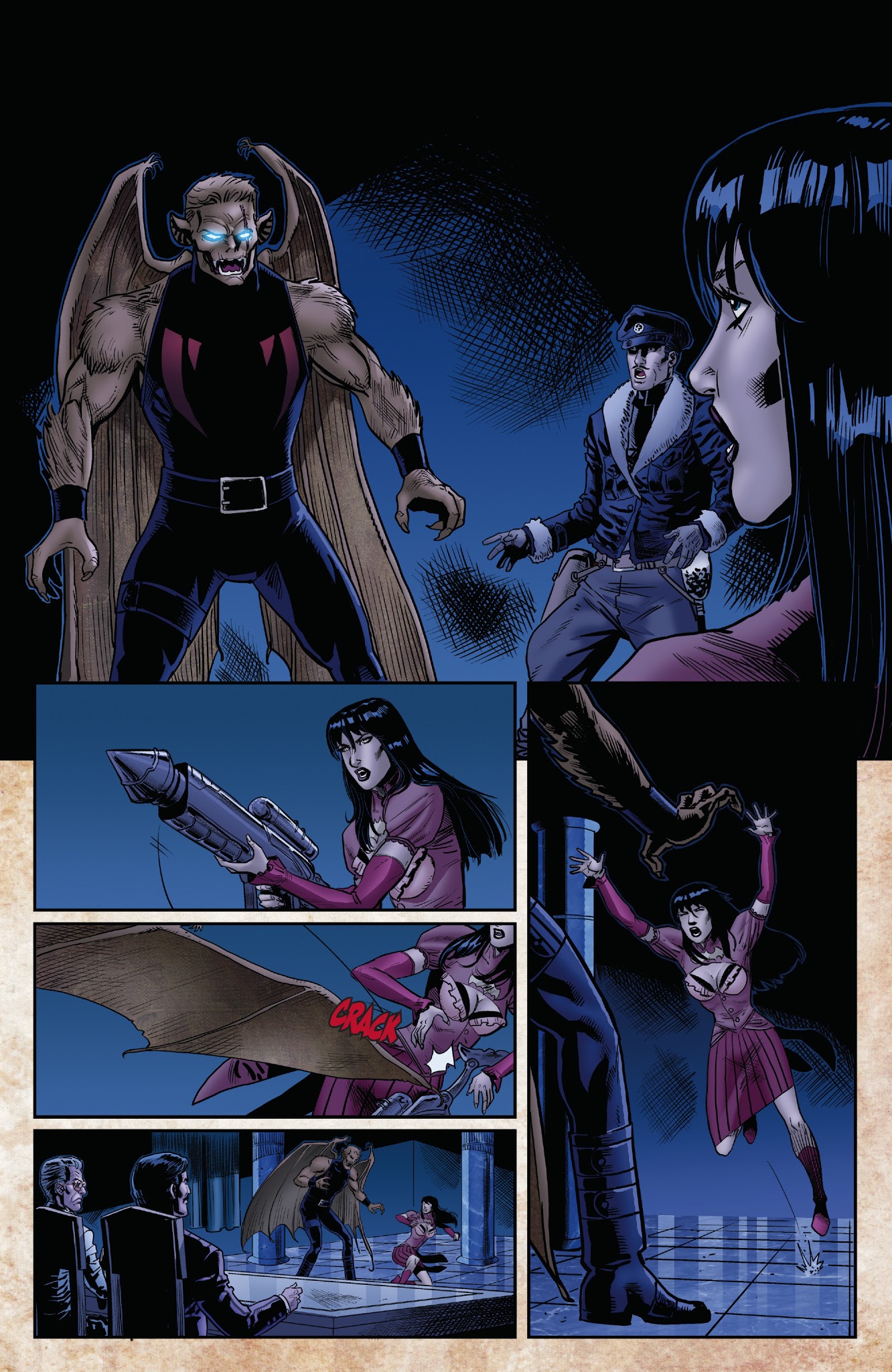 Read online Legenderry: Vampirella comic -  Issue # _TPB - 94