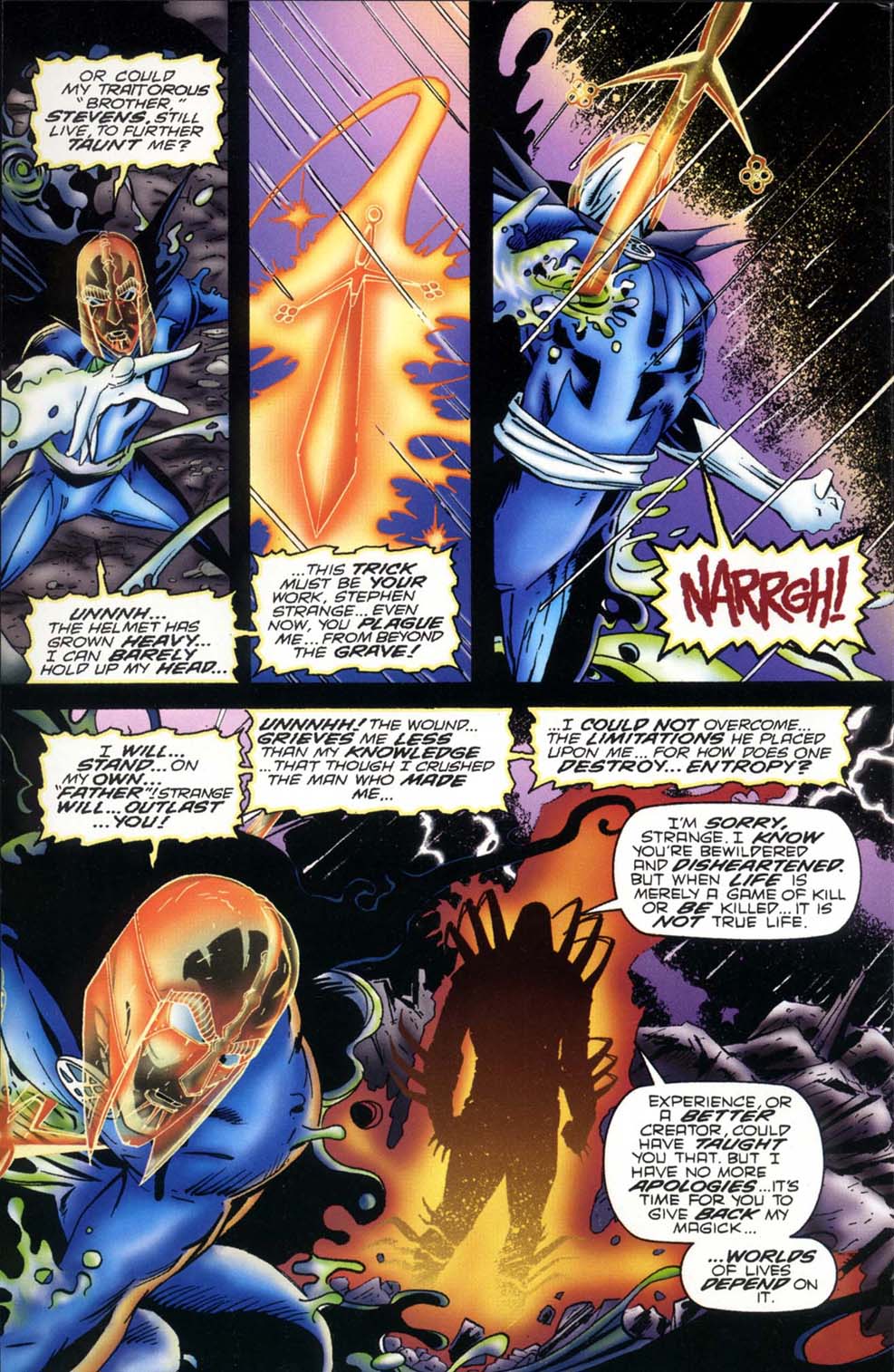 Read online Doctor Strange: Sorcerer Supreme comic -  Issue #75 - 4