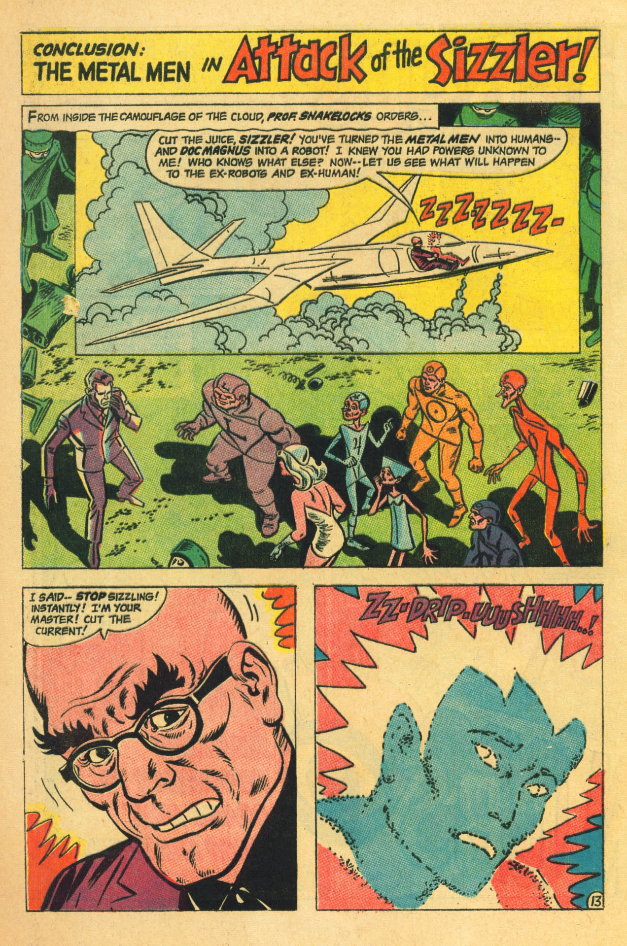 Read online Metal Men (1963) comic -  Issue #22 - 20