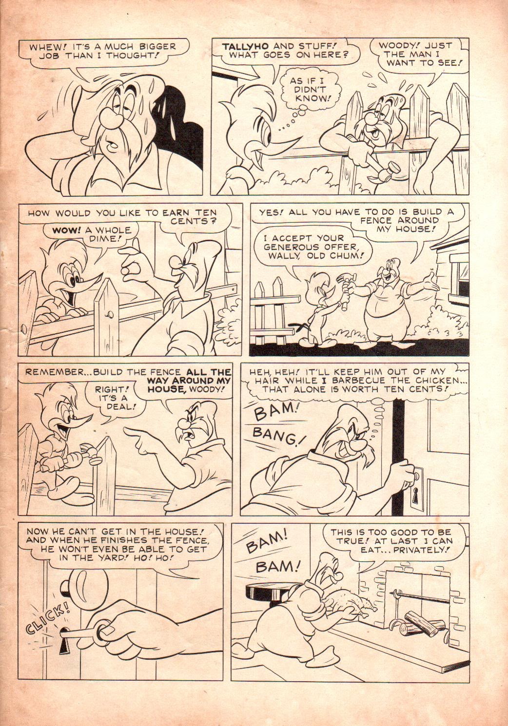 Read online Walter Lantz Woody Woodpecker (1952) comic -  Issue #20 - 35