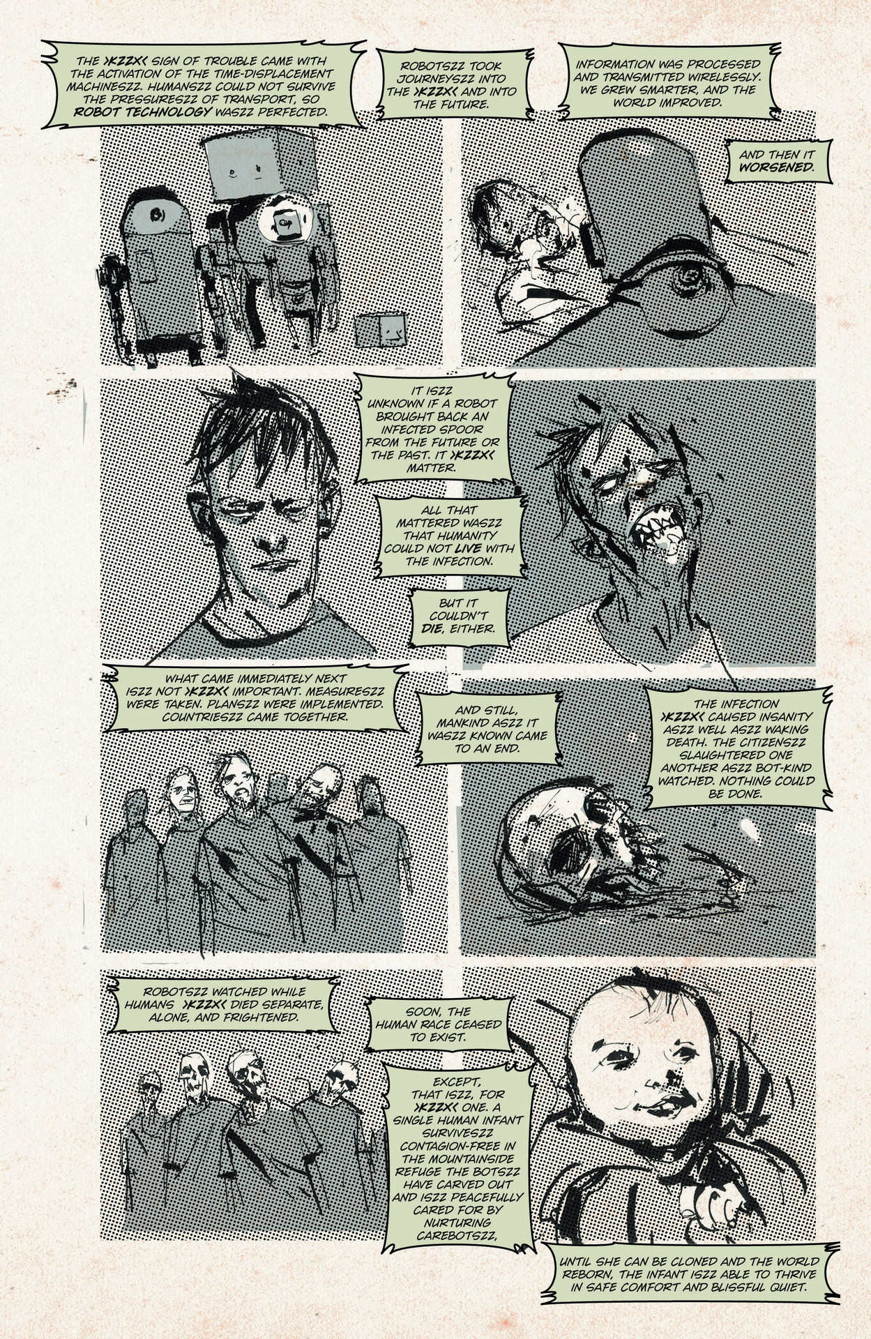 Read online ZVRC: Zombies Vs. Robots Classic comic -  Issue #2 - 11